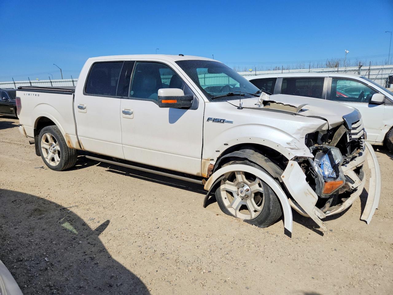 2011 Ford F150 Supercrew White vin: 1FTFW1E69BFB72524