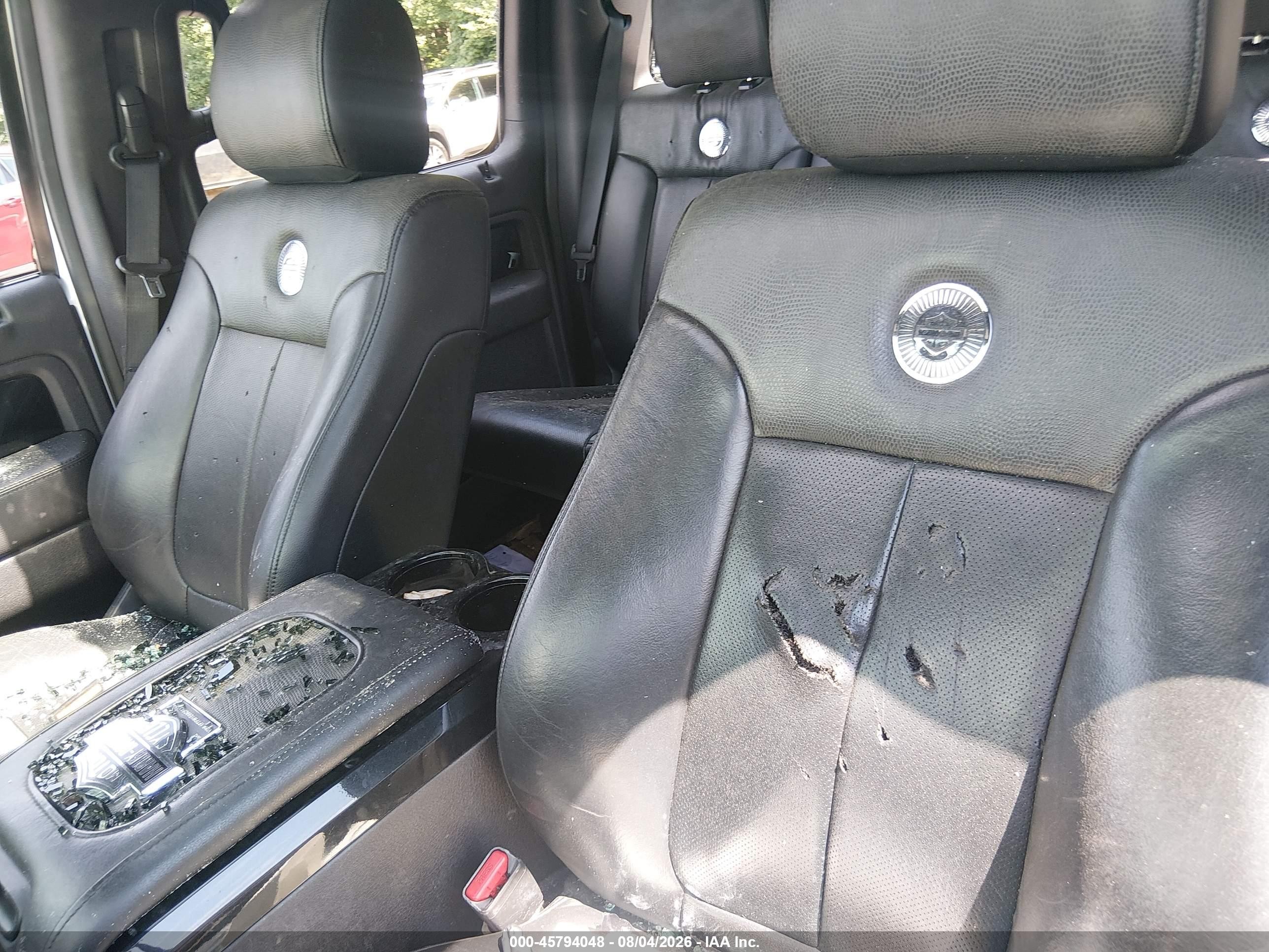 2012 Ford F-150 Harley-davidson White vin: 1FTFW1E69CFA32958
