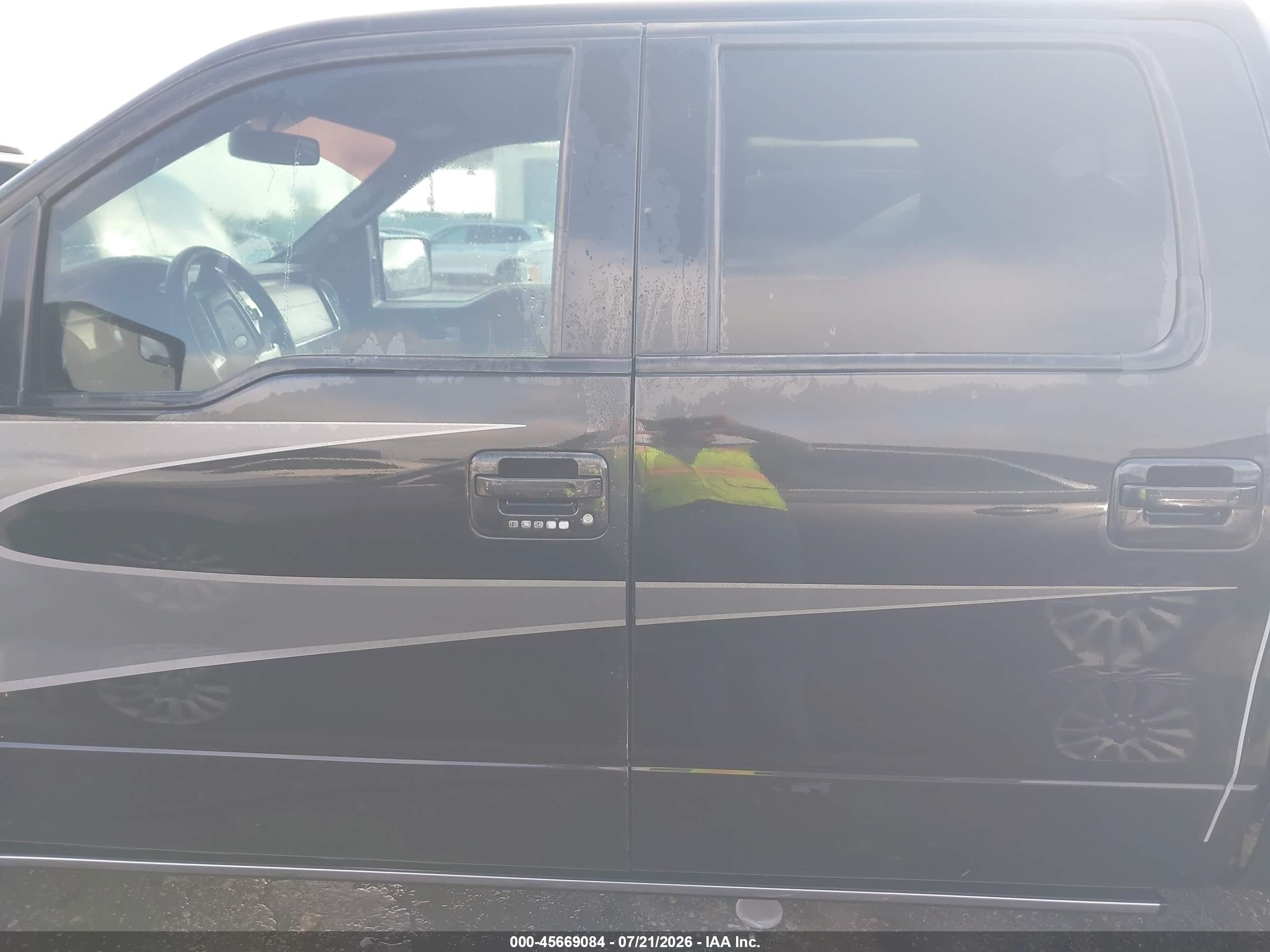 2012 Ford F-150 Harley-davidson Black vin: 1FTFW1E69CFD05669