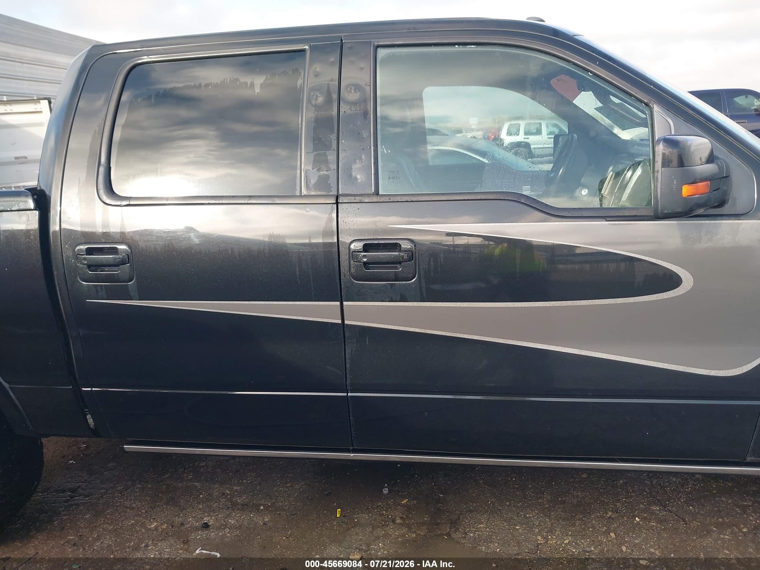 2012 Ford F-150 Harley-davidson Black vin: 1FTFW1E69CFD05669