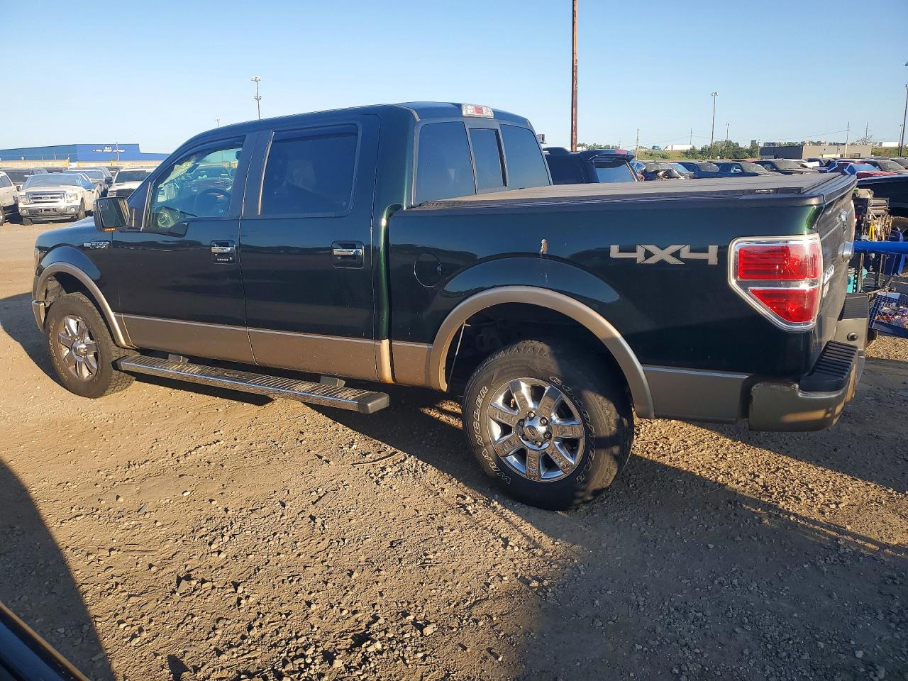 2013 Ford F150 Supercrew Green vin: 1FTFW1E69DFB42670