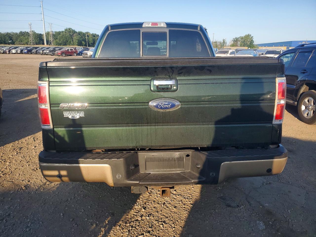 2013 Ford F150 Supercrew Green vin: 1FTFW1E69DFB42670