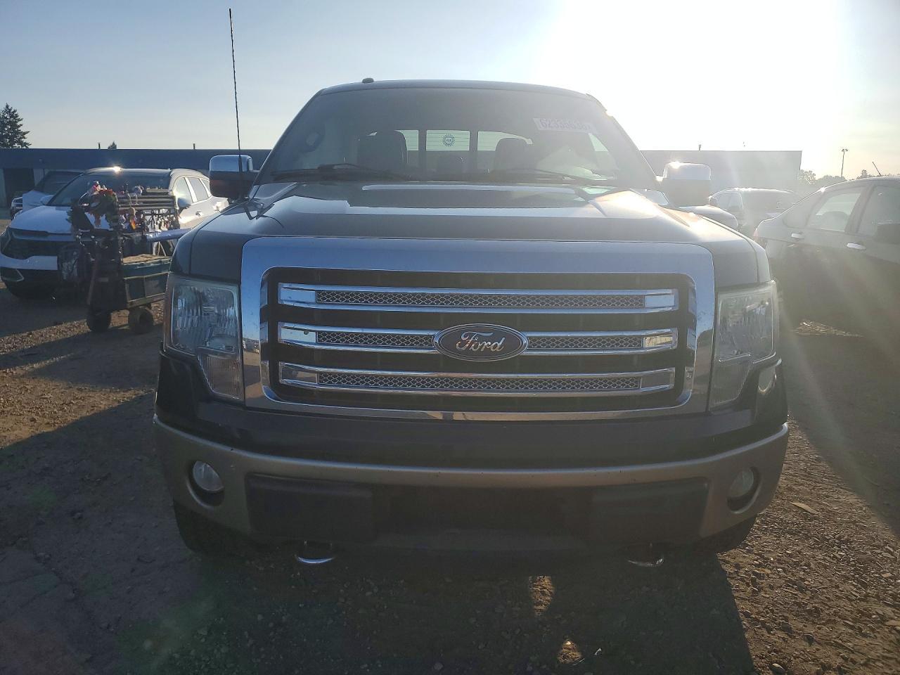 2013 Ford F150 Supercrew Green vin: 1FTFW1E69DFB42670