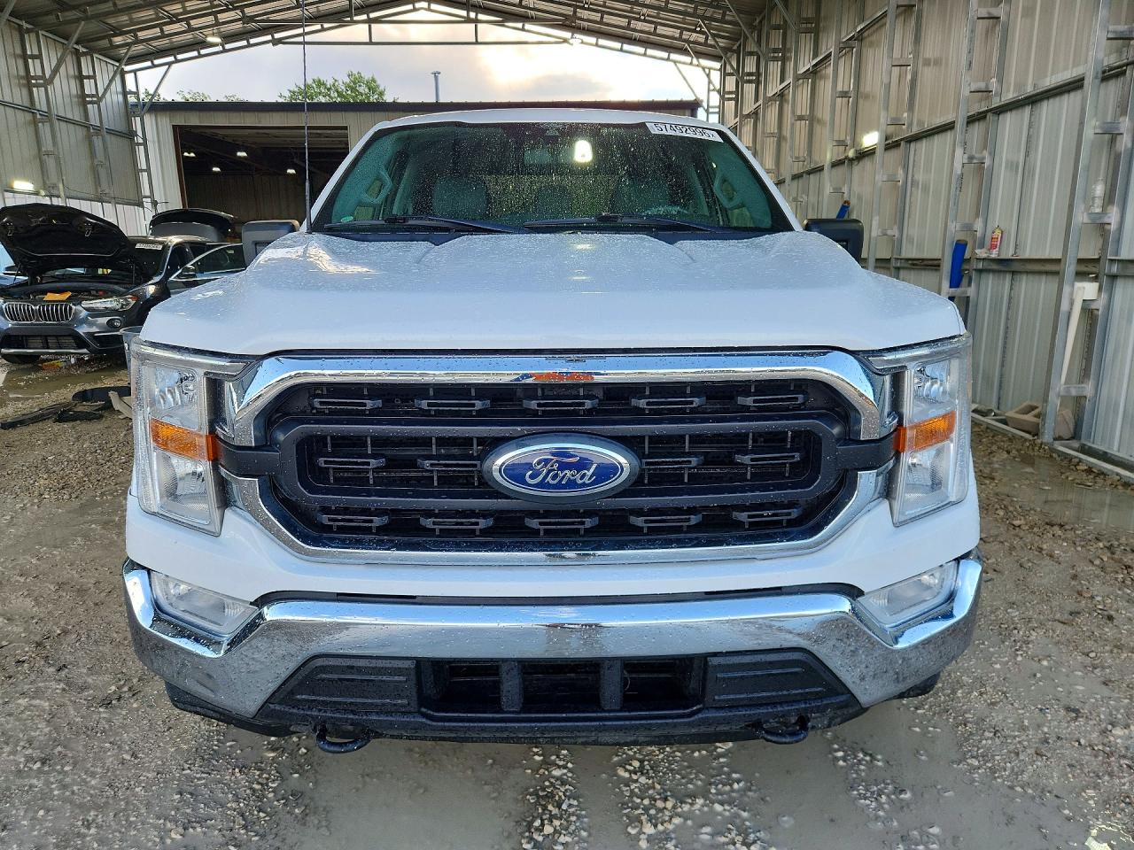 2021 Ford F150 Supercrew White vin: 1FTFW1E81MFB64664