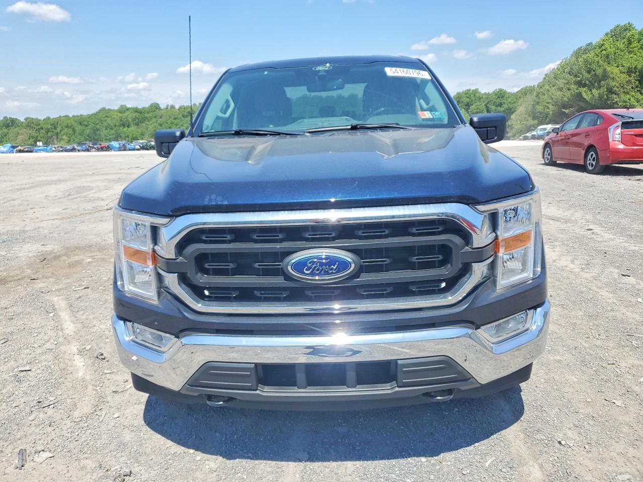 2022 Ford F150 Supercrew Black vin: 1FTFW1E81NFA40038