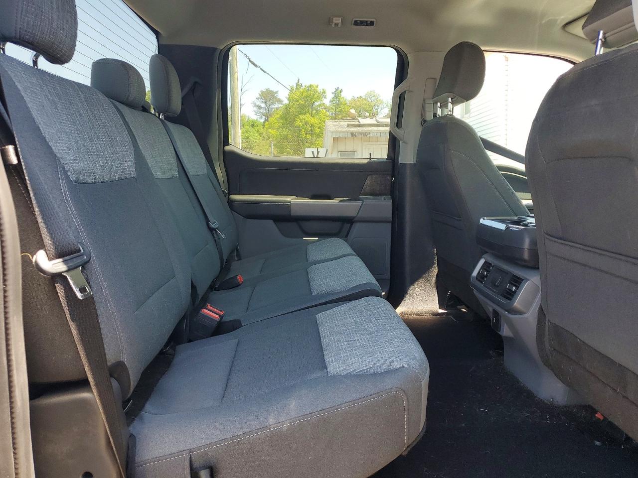 2022 Ford F150 Supercrew Black vin: 1FTFW1E81NFA40038
