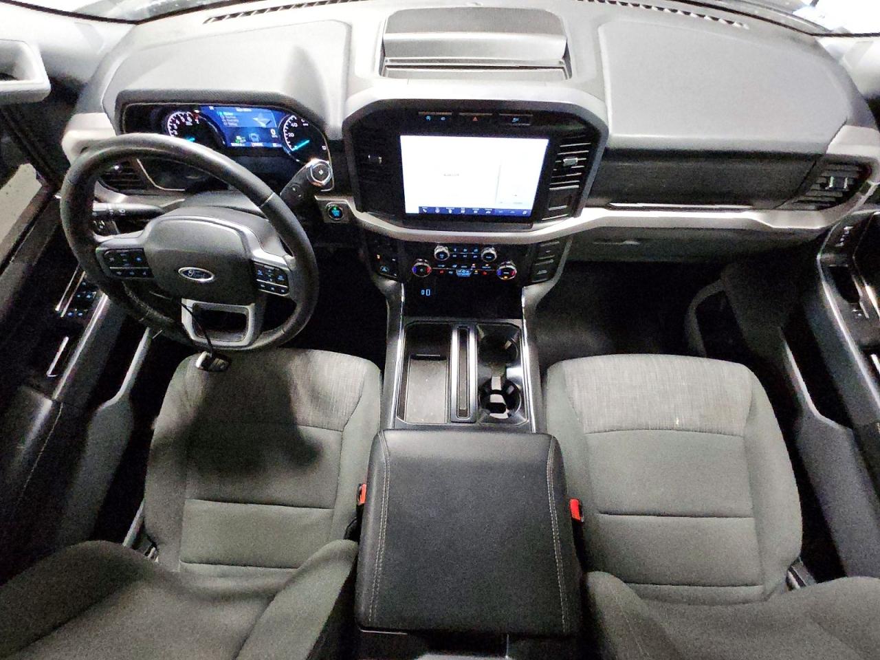2023 Ford F150 Supercrew Серый vin: 1FTFW1E81PFC50285