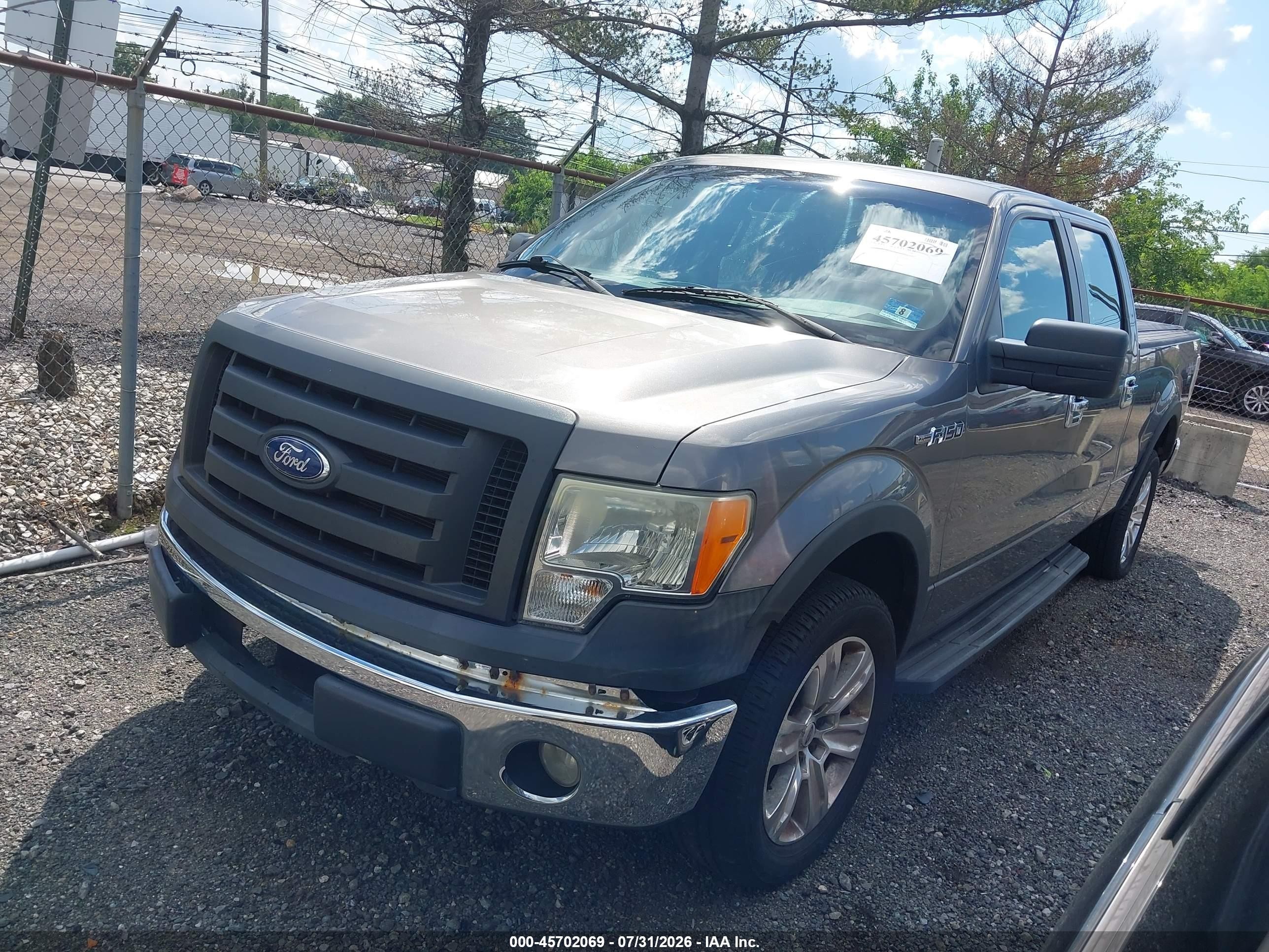 2010 Ford F-150 Xl/xlt Серый vin: 1FTFW1E82AFB97152