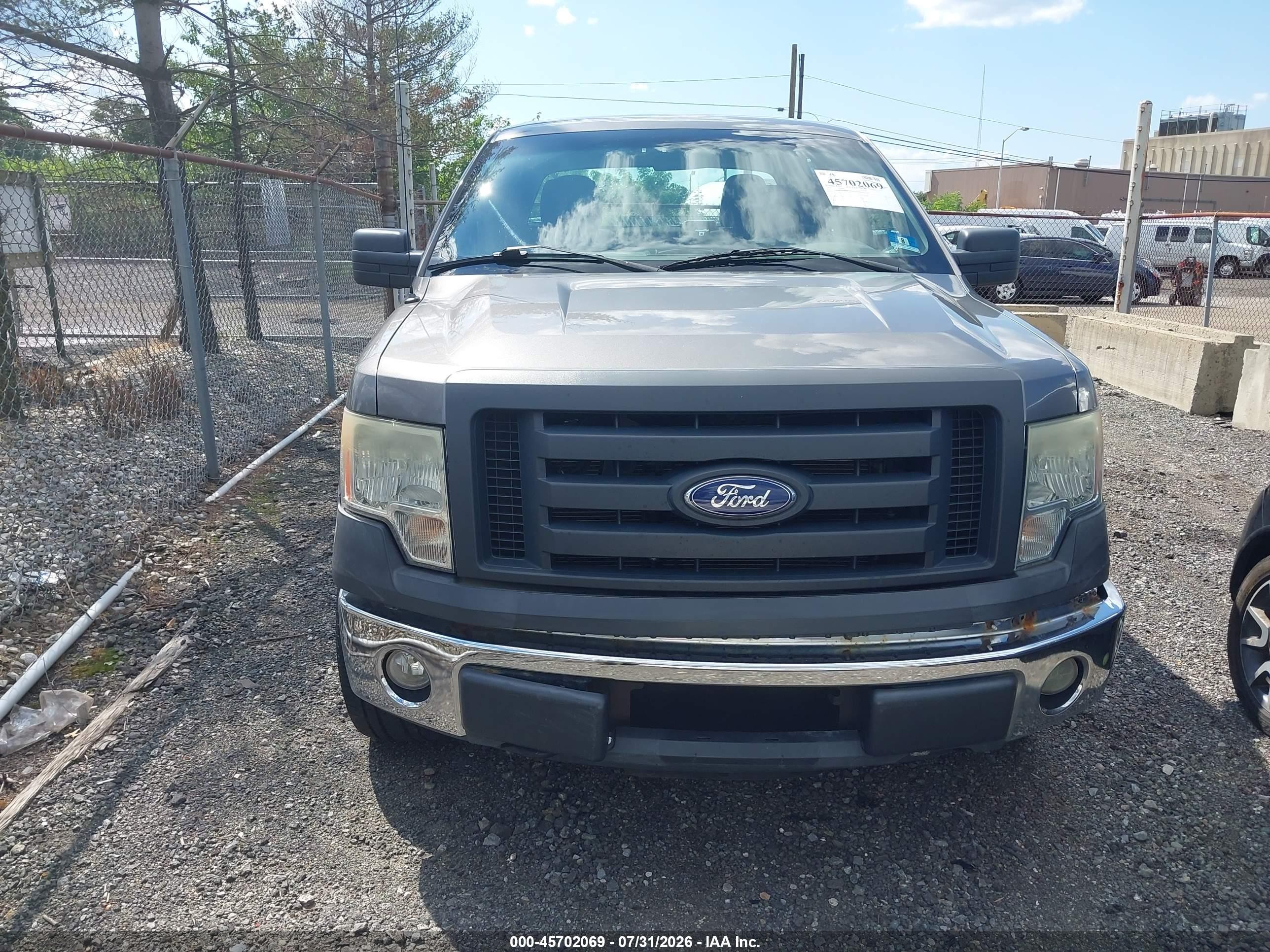 2010 Ford F-150 Xl/xlt Серый vin: 1FTFW1E82AFB97152