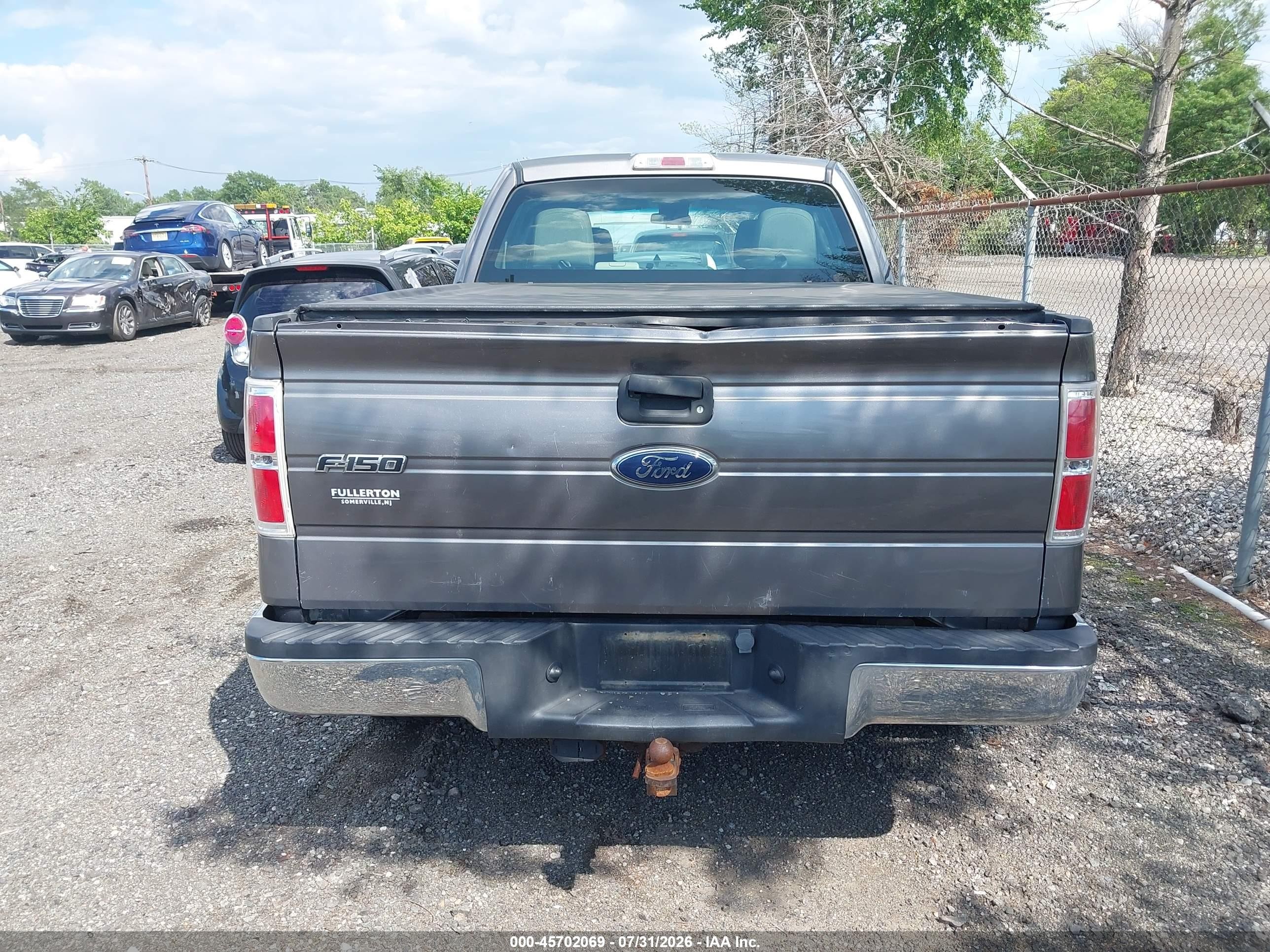 2010 Ford F-150 Xl/xlt Серый vin: 1FTFW1E82AFB97152