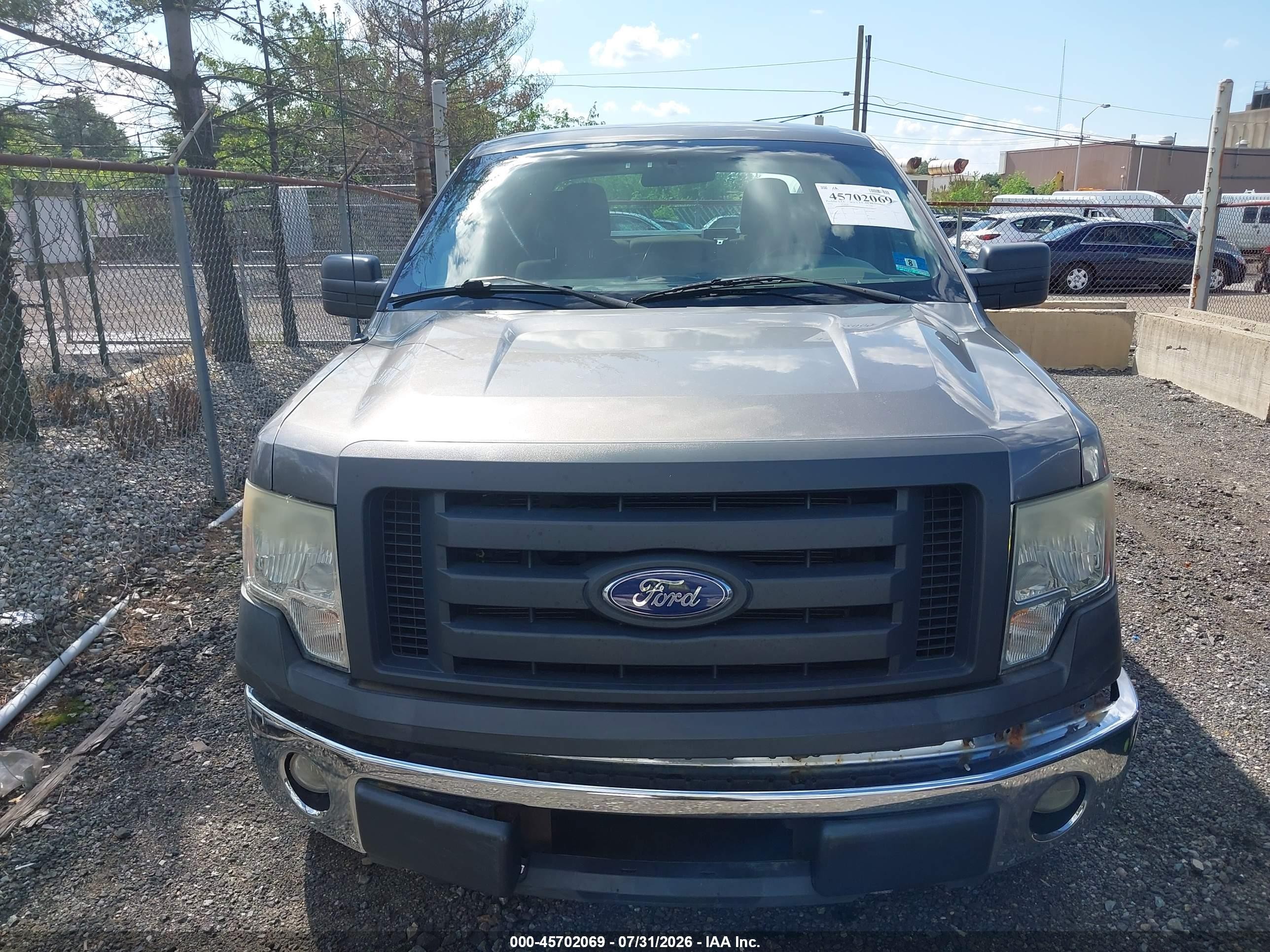 2010 Ford F-150 Xl/xlt Серый vin: 1FTFW1E82AFB97152