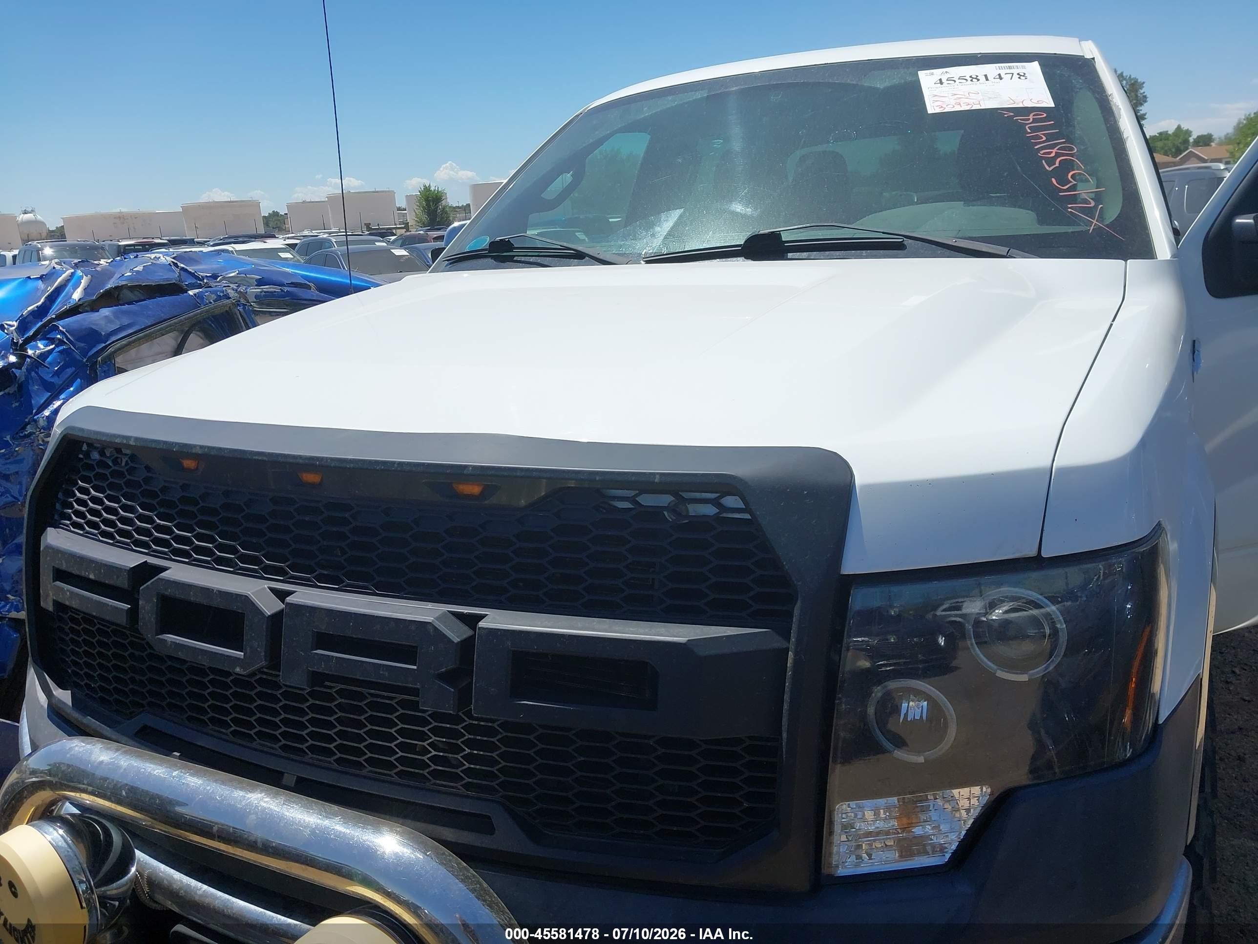 2010 Ford F-150 Xl/xlt White vin: 1FTFW1E82AFC37097