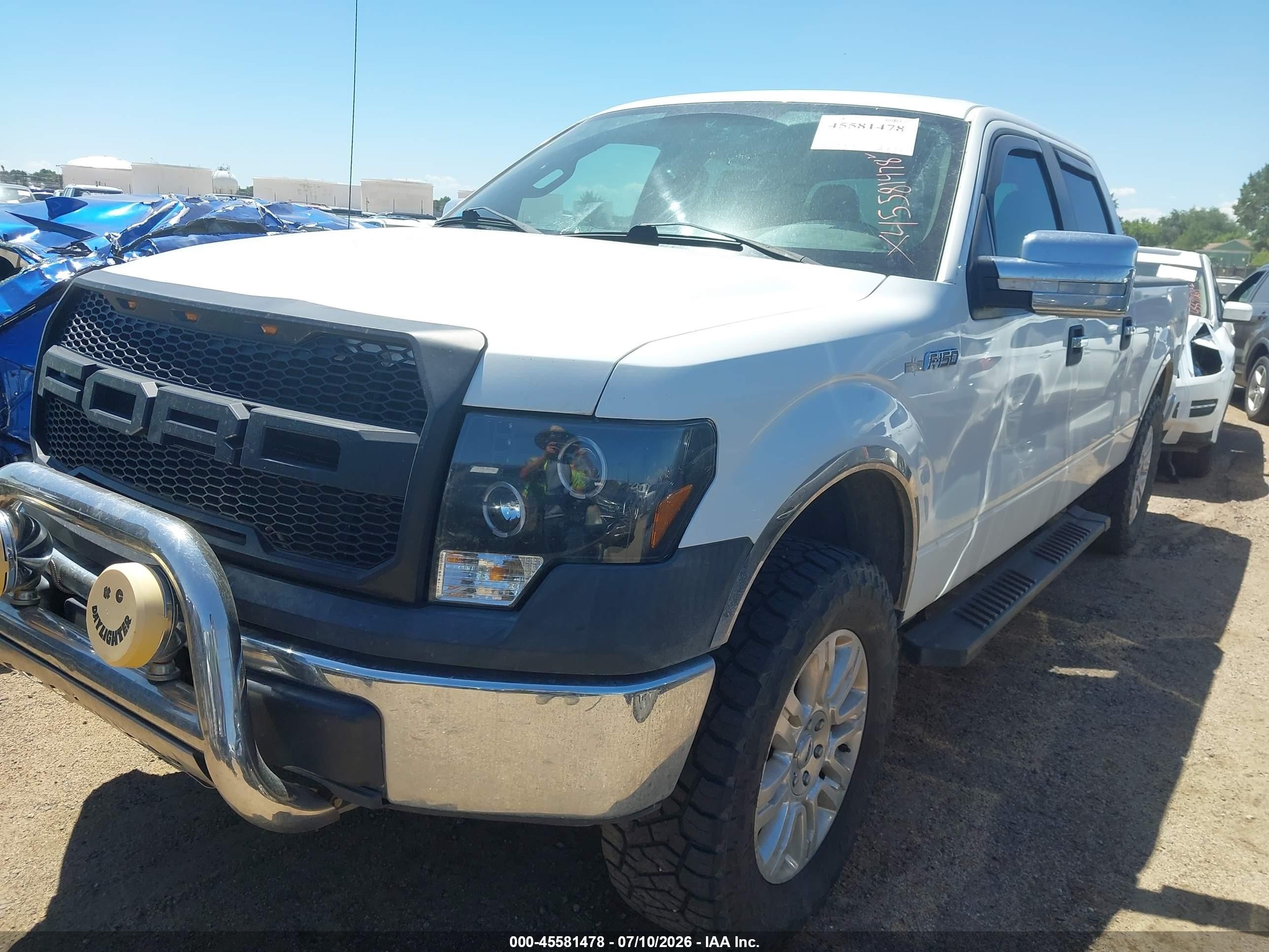 2010 Ford F-150 Xl/xlt White vin: 1FTFW1E82AFC37097