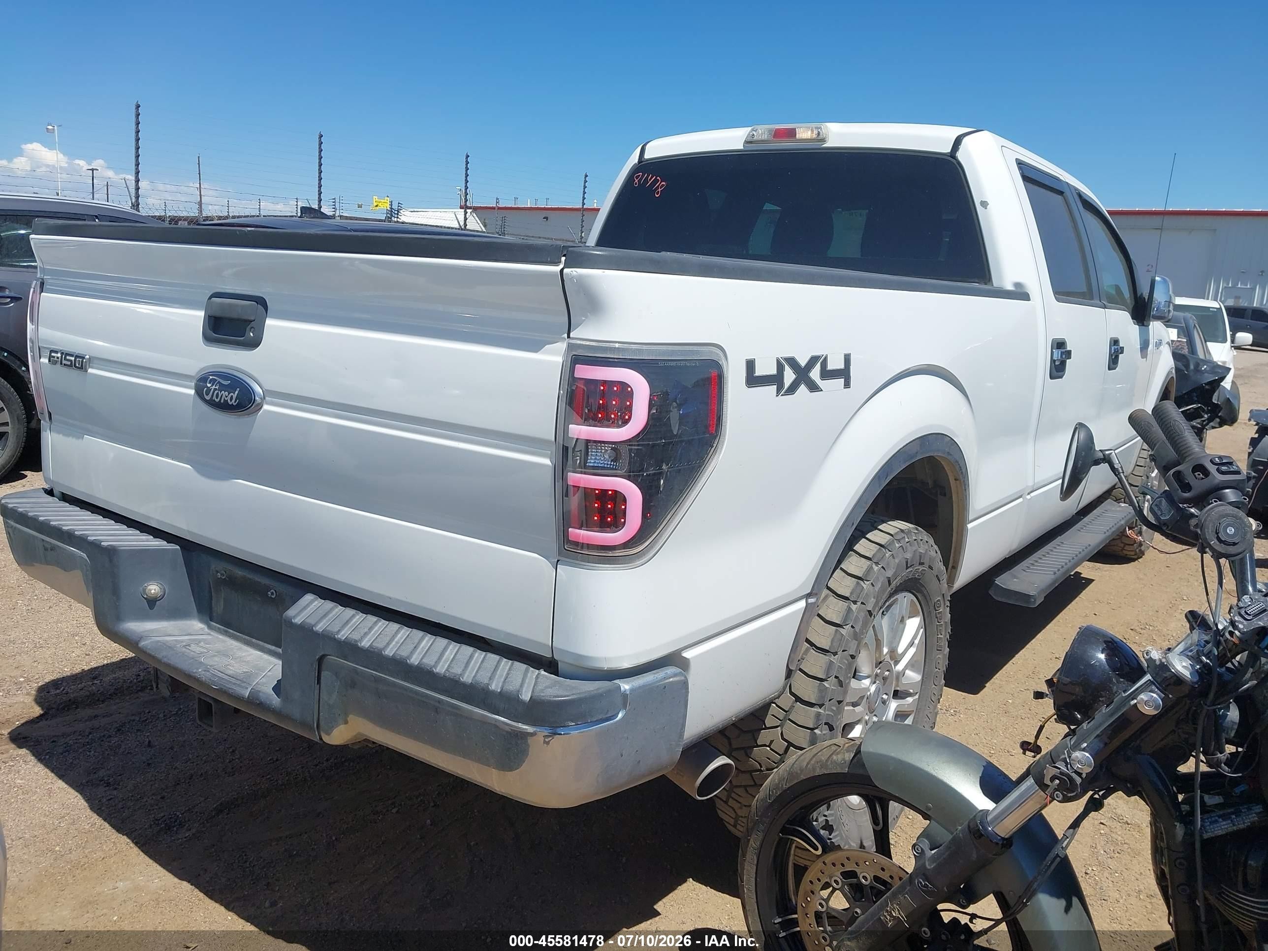2010 Ford F-150 Xl/xlt White vin: 1FTFW1E82AFC37097