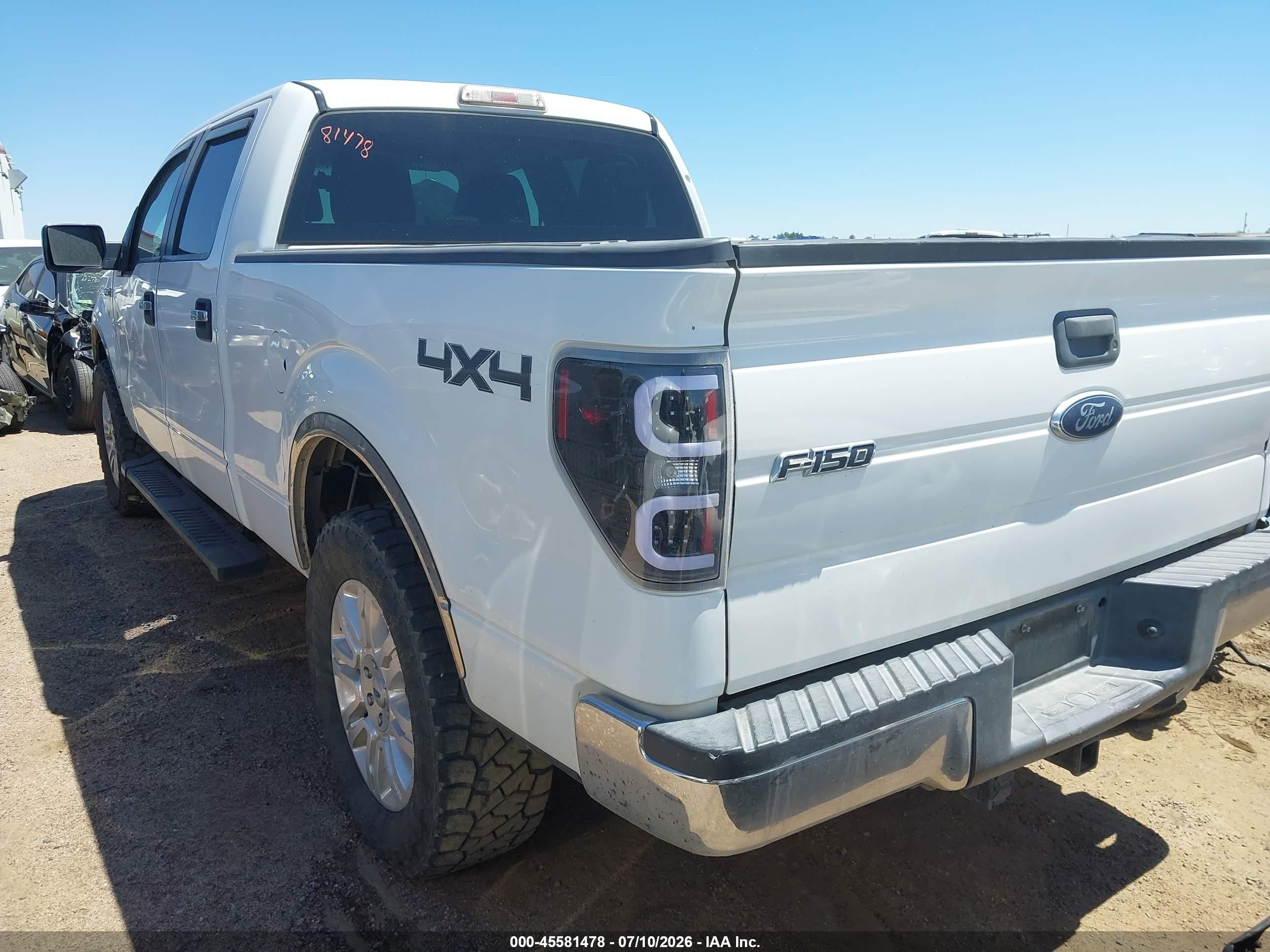 2010 Ford F-150 Xl/xlt White vin: 1FTFW1E82AFC37097