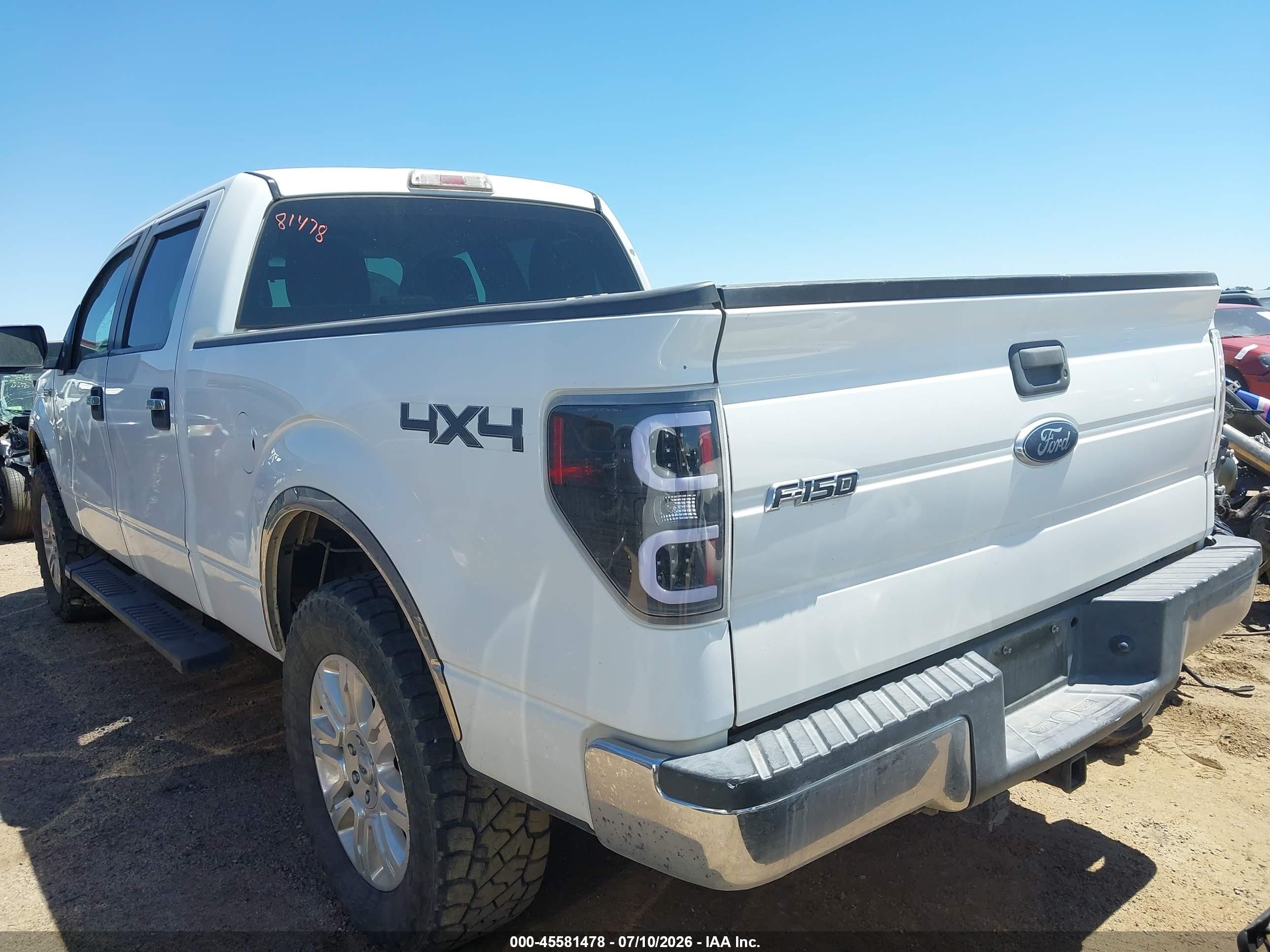 2010 Ford F-150 Xl/xlt White vin: 1FTFW1E82AFC37097