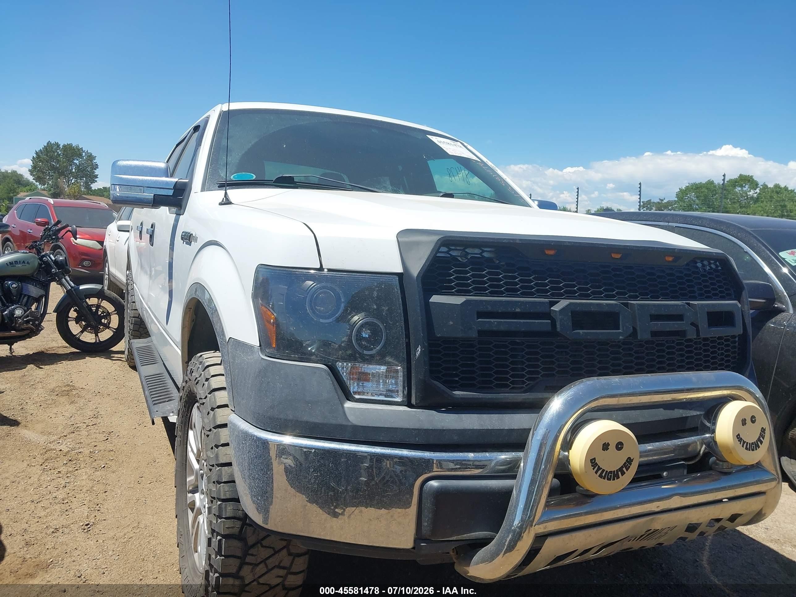 2010 Ford F-150 Xl/xlt White vin: 1FTFW1E82AFC37097