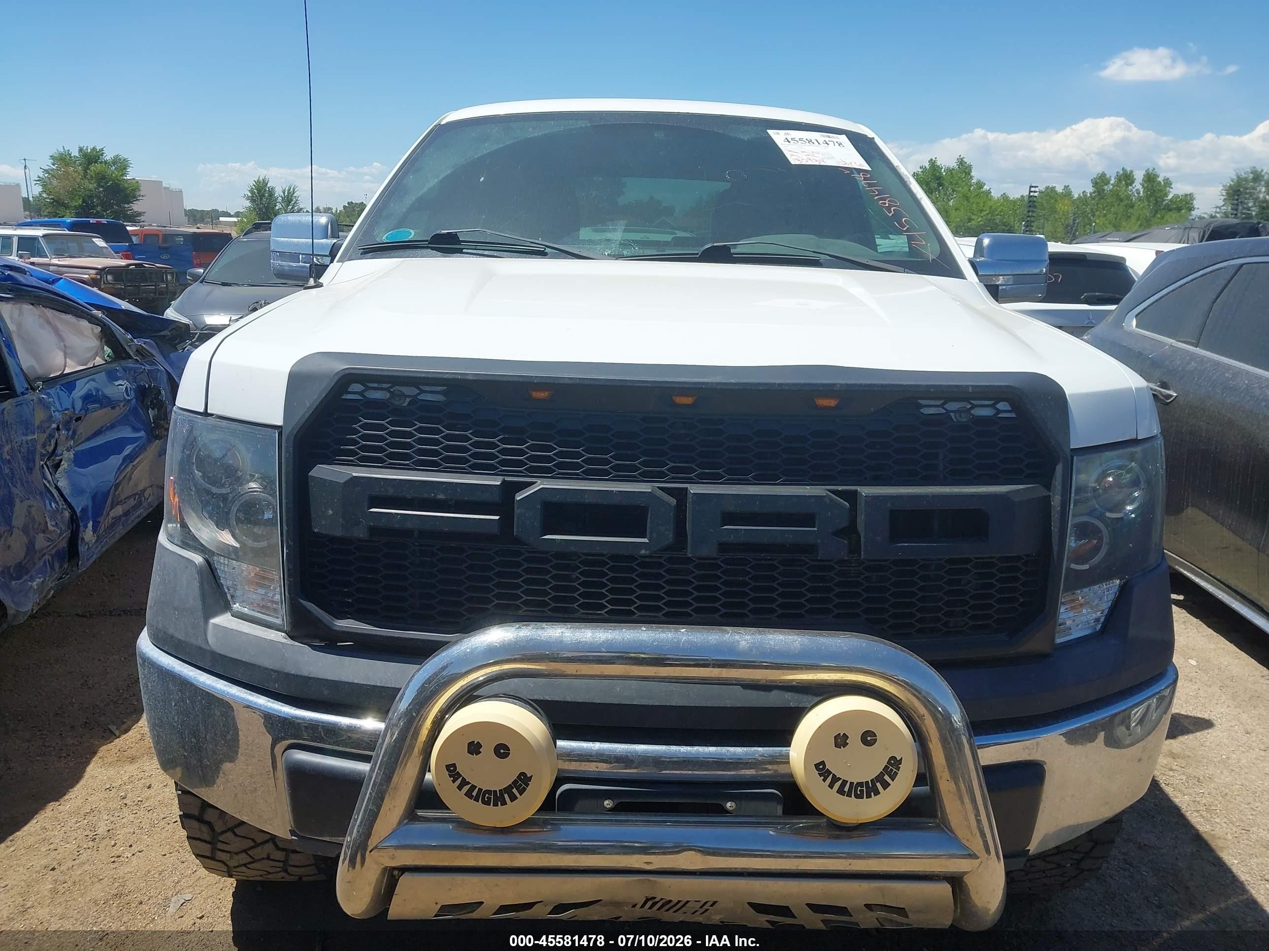 2010 Ford F-150 Xl/xlt White vin: 1FTFW1E82AFC37097