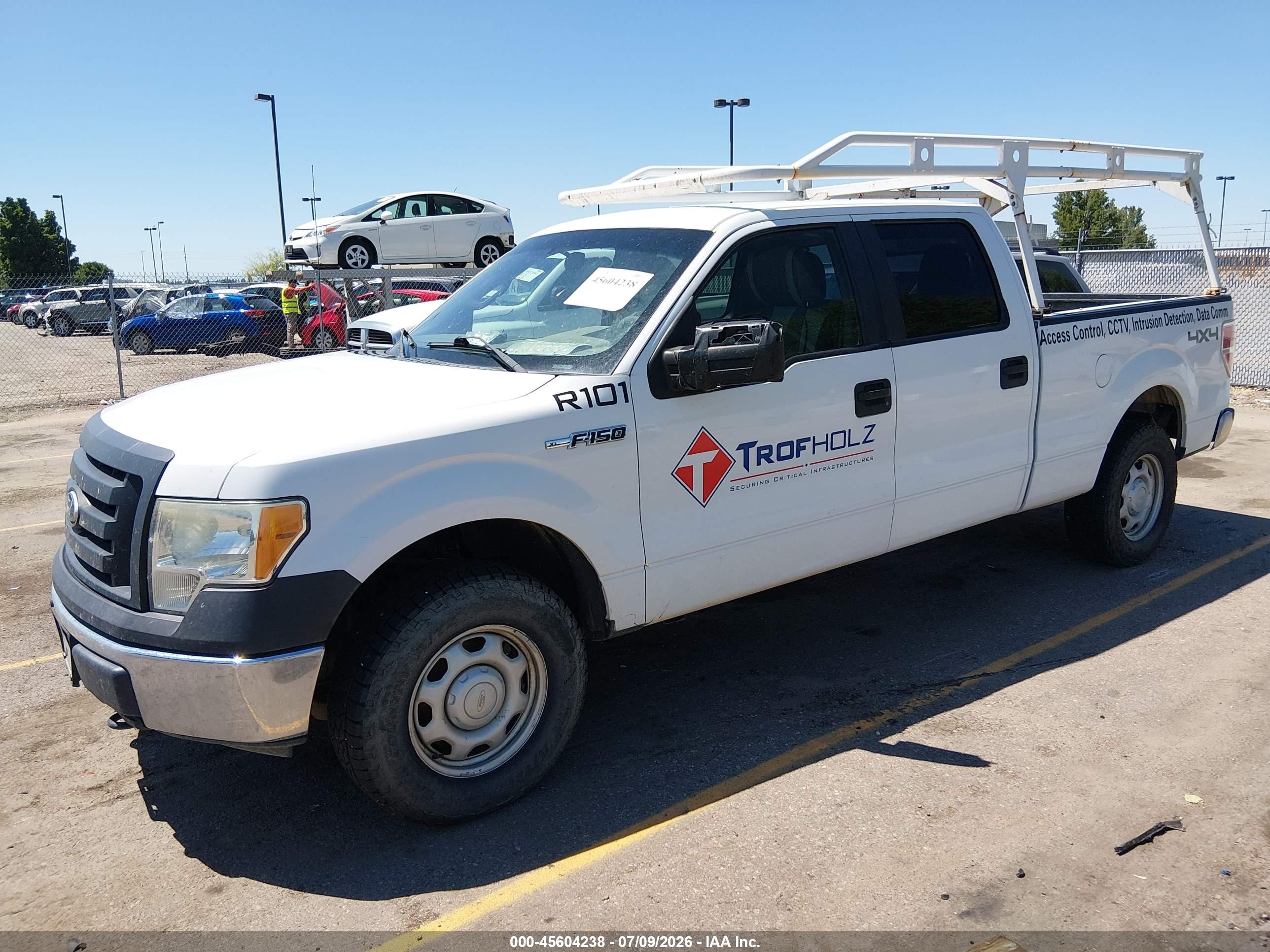 2010 Ford F-150 Xl/xlt White vin: 1FTFW1E82AFC91984