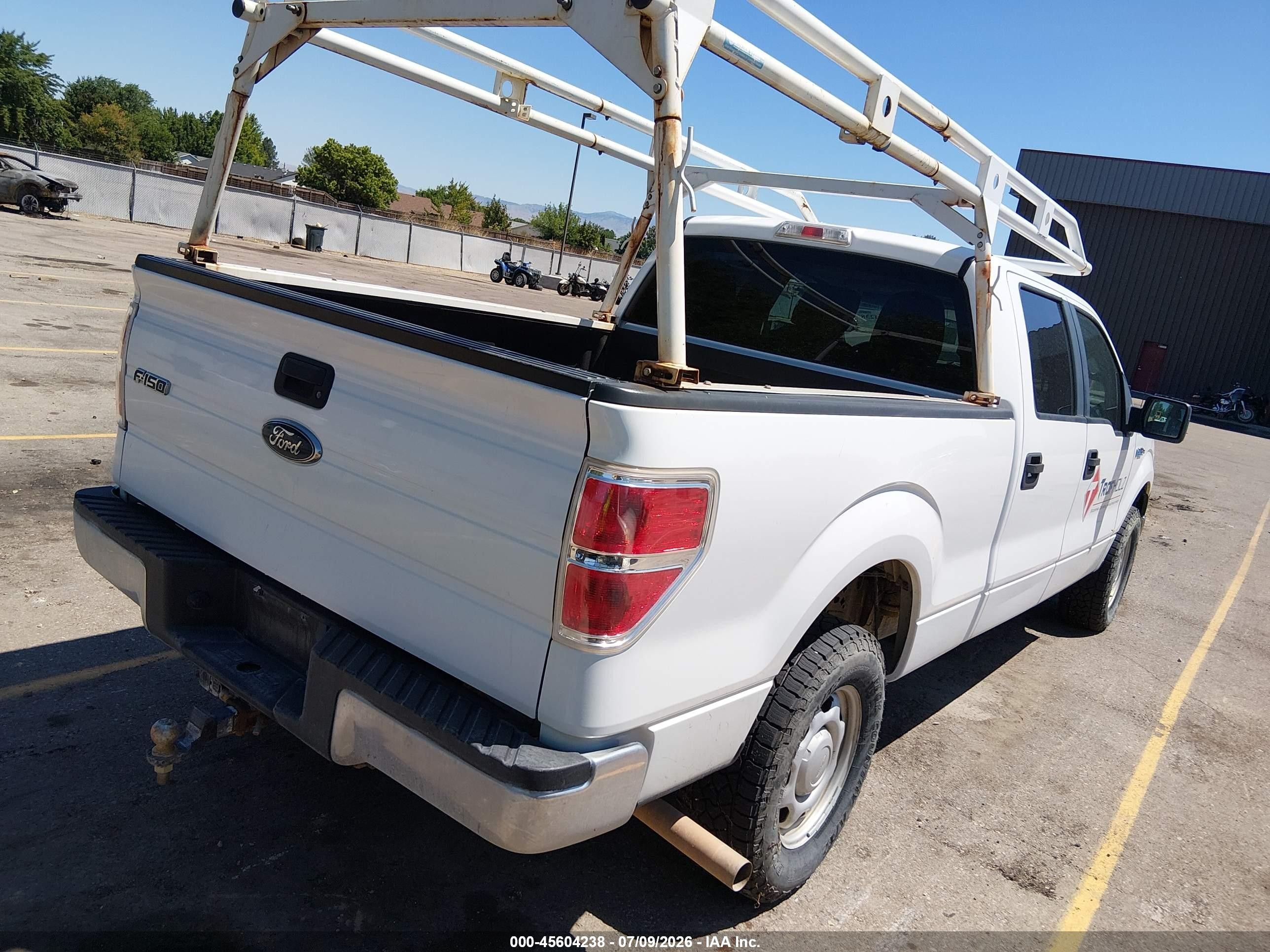 2010 Ford F-150 Xl/xlt White vin: 1FTFW1E82AFC91984