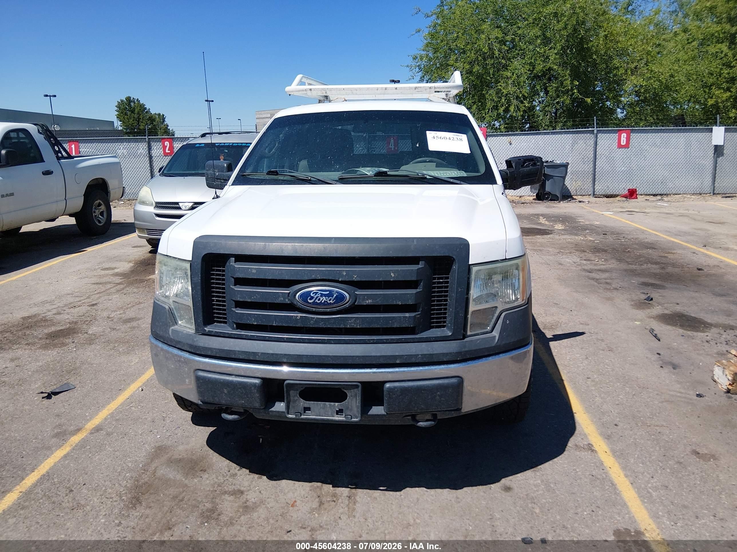2010 Ford F-150 Xl/xlt White vin: 1FTFW1E82AFC91984