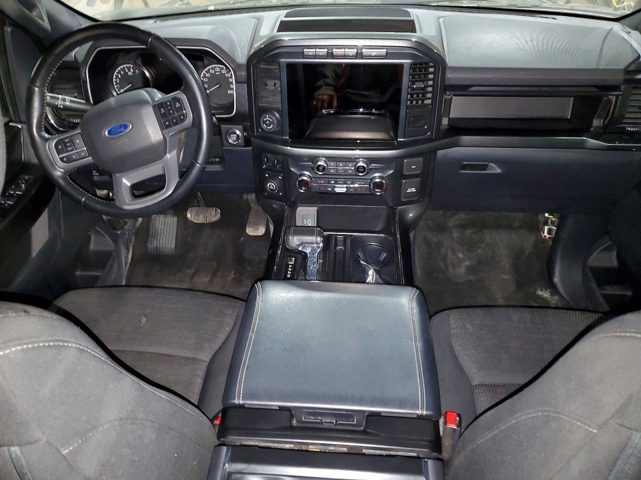 2021 Ford F150 Supercrew Gray vin: 1FTFW1E82MFA01134