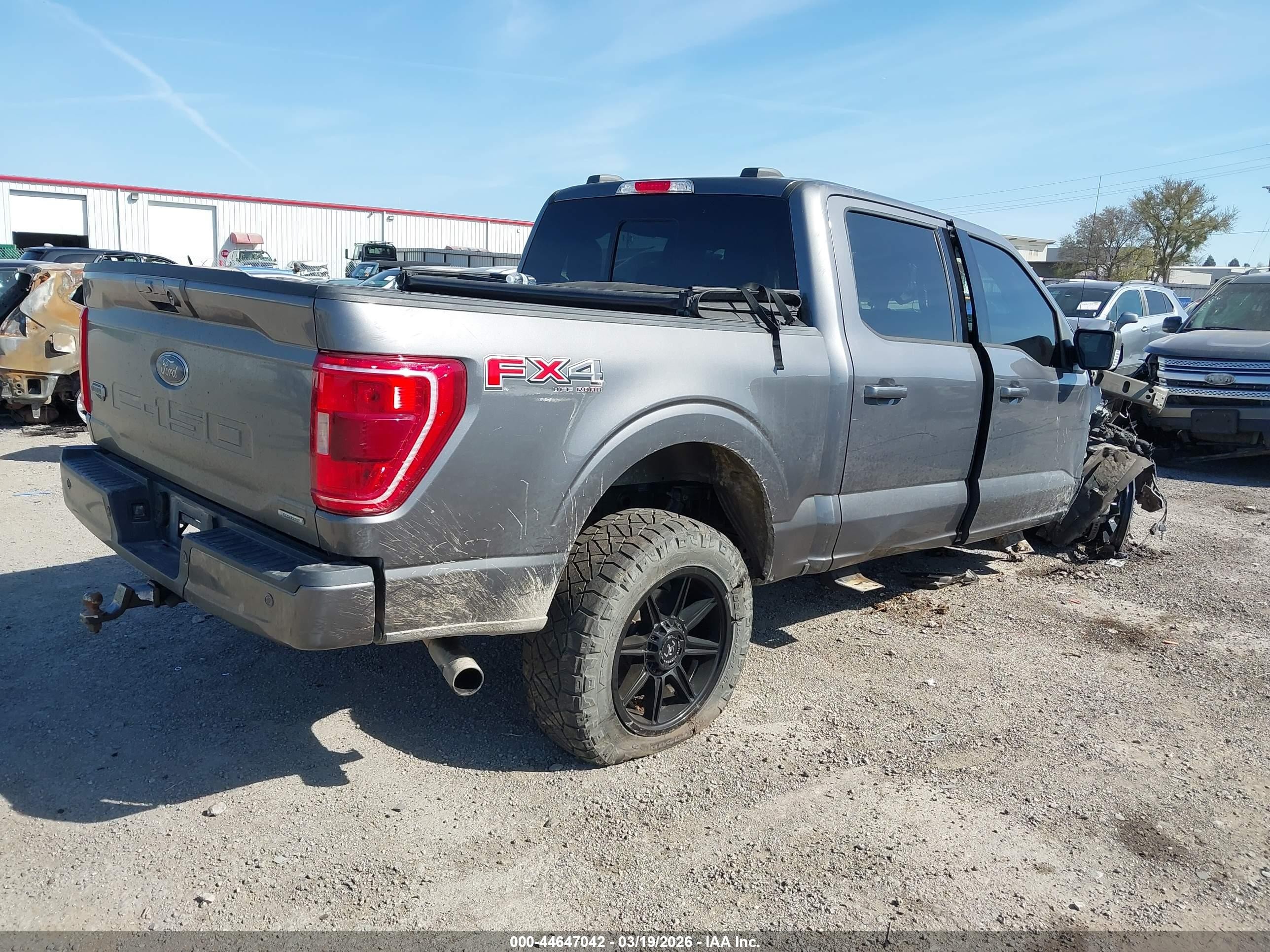2021 Ford F-150 Xlt Серый vin: 1FTFW1E82MFA77887