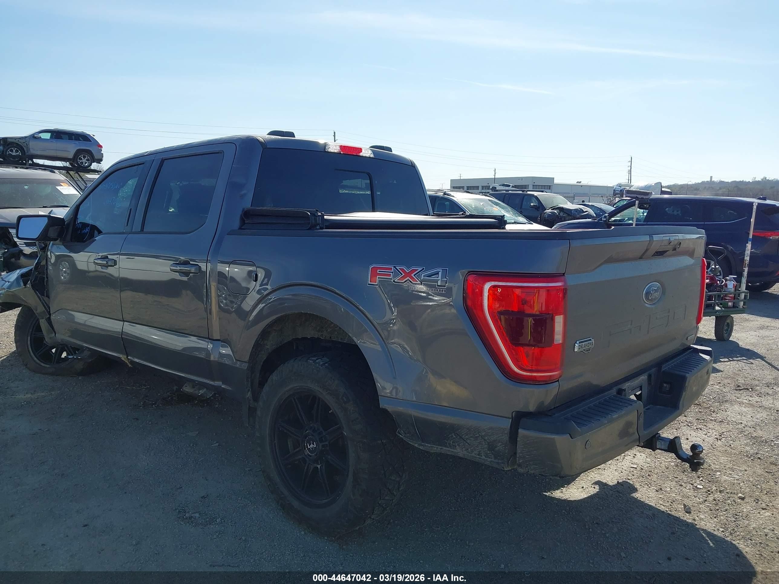 2021 Ford F-150 Xlt Серый vin: 1FTFW1E82MFA77887