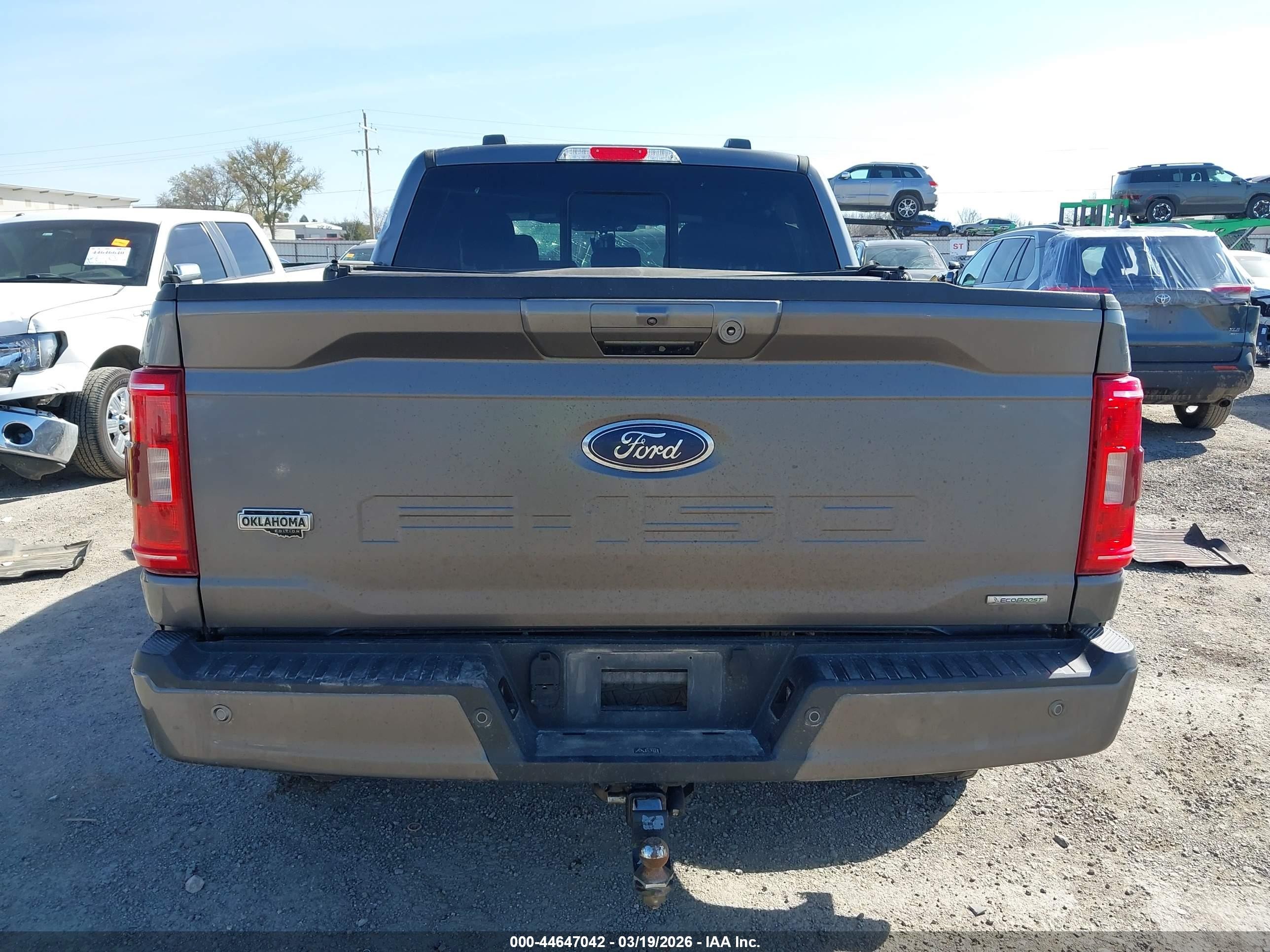2021 Ford F-150 Xlt Серый vin: 1FTFW1E82MFA77887