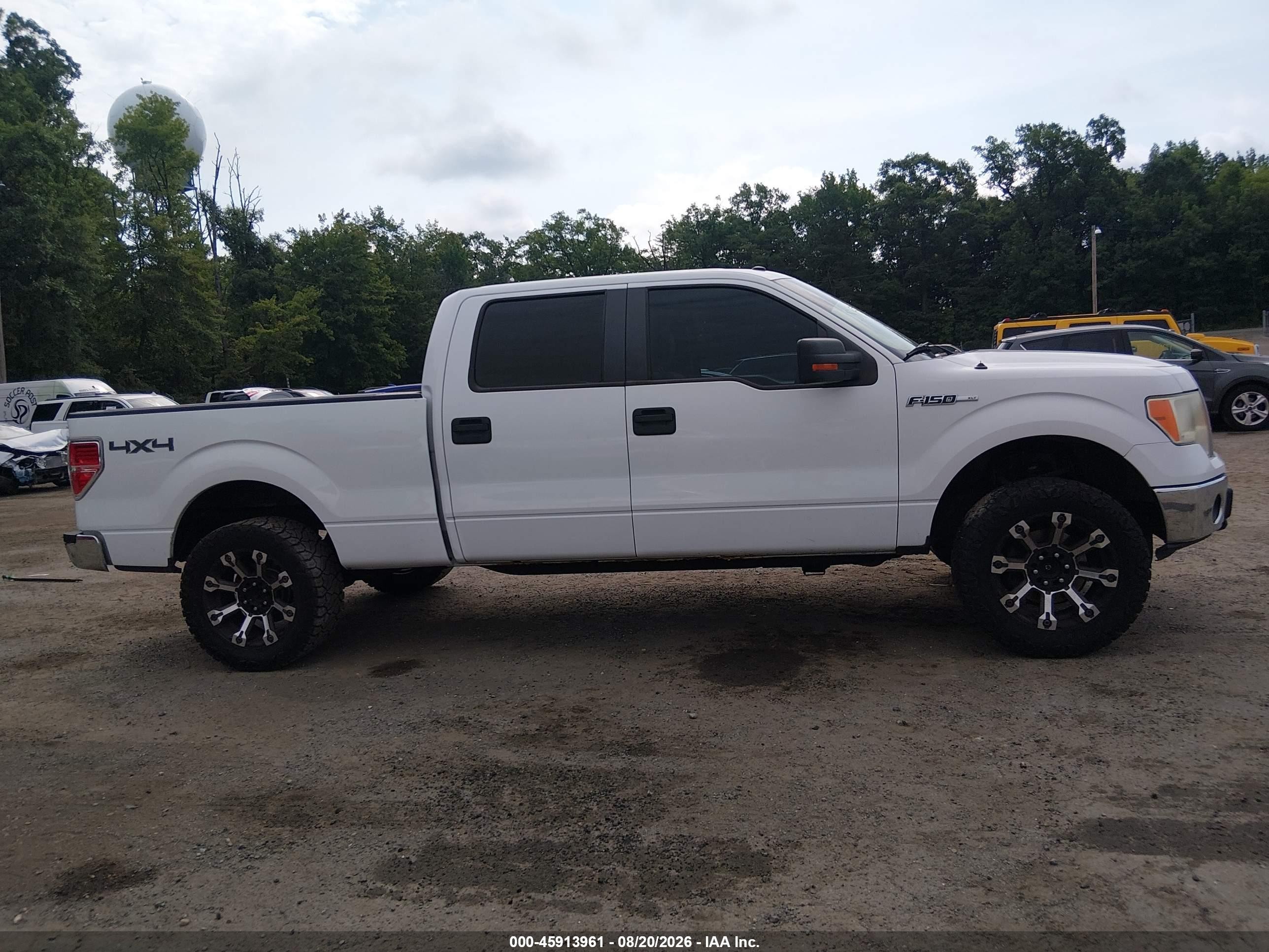 2010 Ford F-150 Xl/xlt White vin: 1FTFW1E83AFA29780