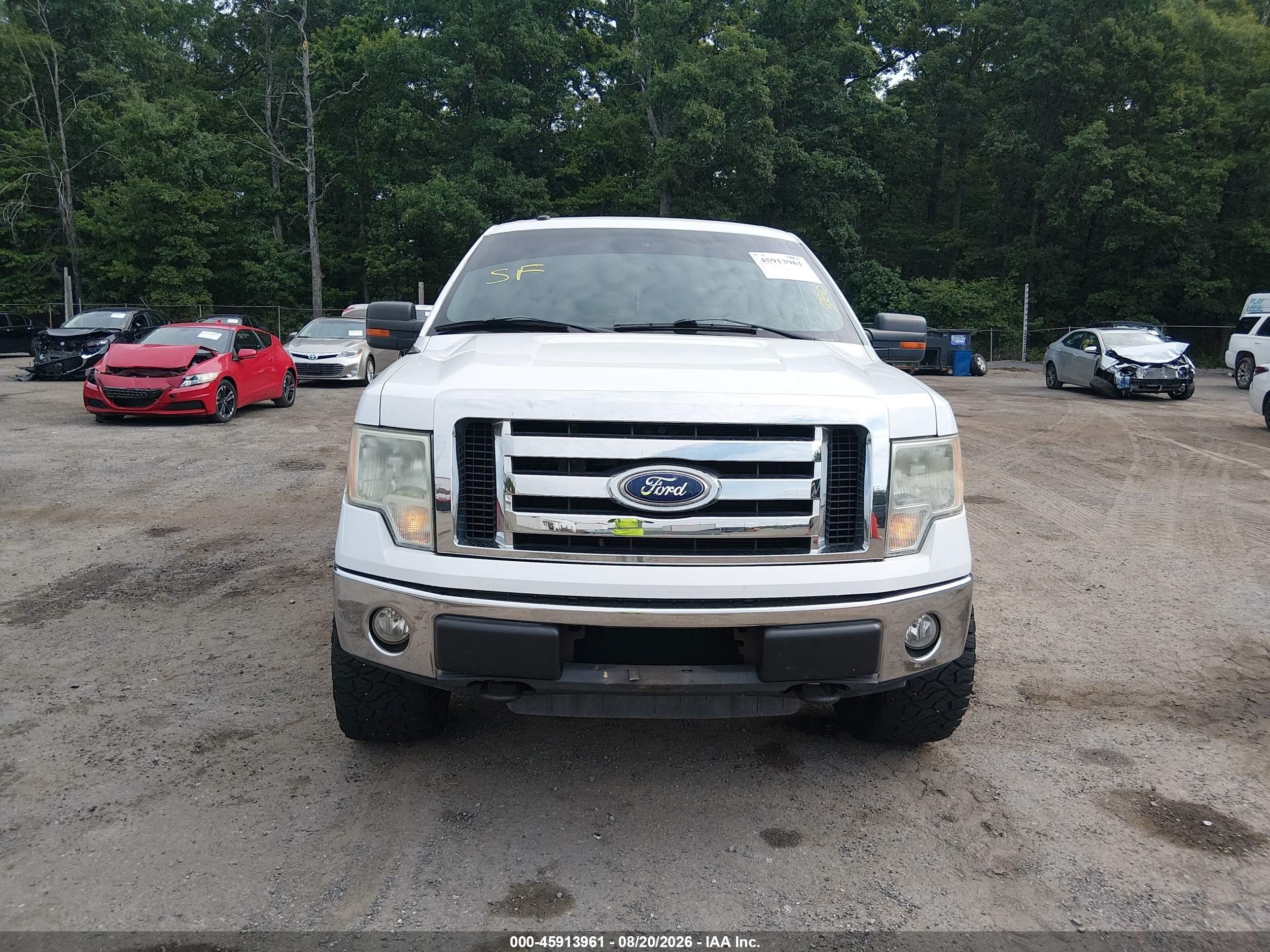 2010 Ford F-150 Xl/xlt White vin: 1FTFW1E83AFA29780