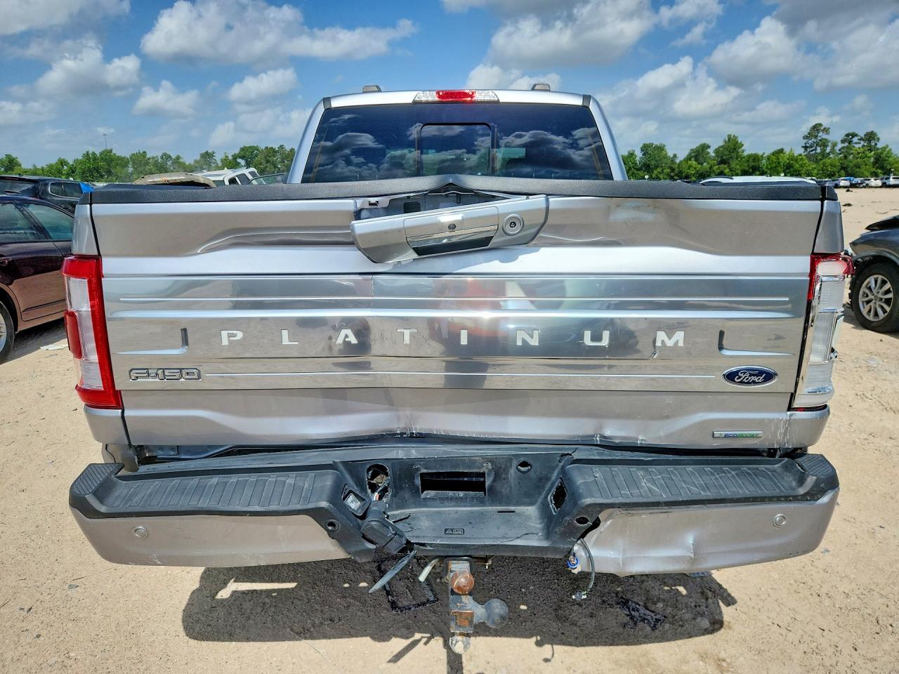 2023 Ford F150 Supercrew Silver vin: 1FTFW1E83PFC11519