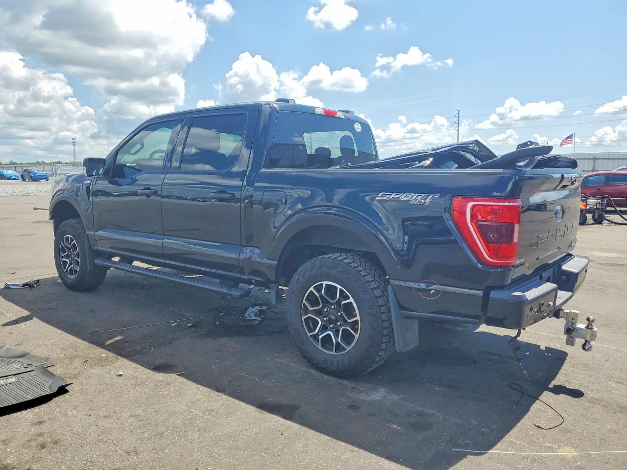 2021 Ford F150 Supercrew Black vin: 1FTFW1E84MFA23958