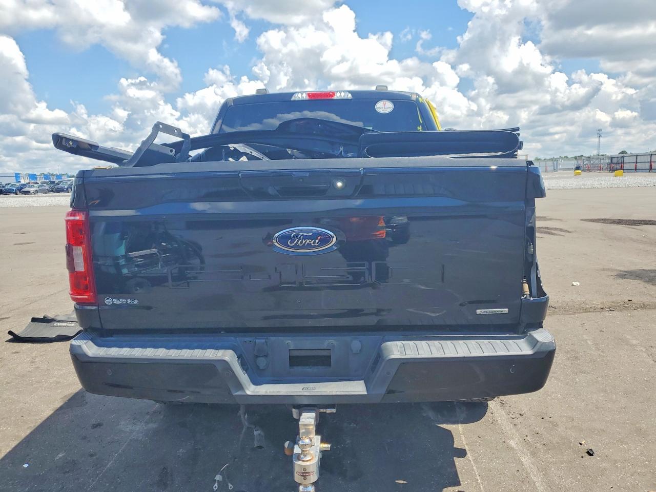2021 Ford F150 Supercrew Black vin: 1FTFW1E84MFA23958