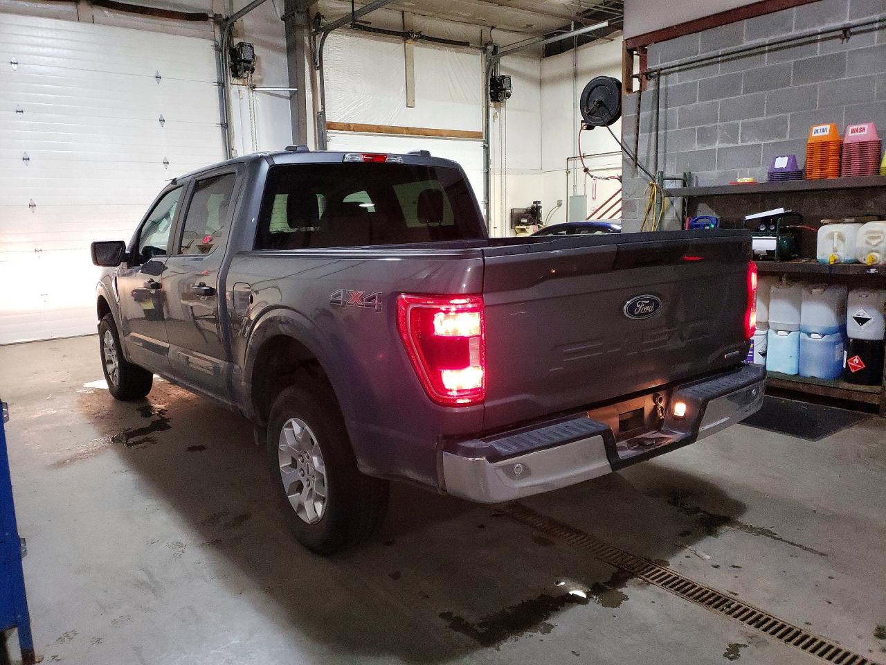 2023 Ford F150 Supercrew Gray vin: 1FTFW1E84PFB69989