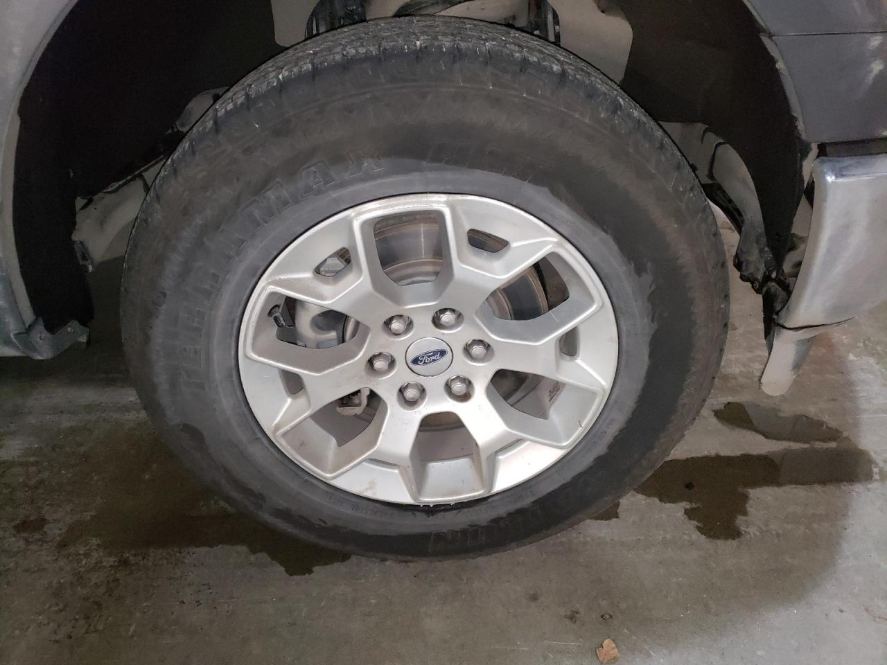 2023 Ford F150 Supercrew Gray vin: 1FTFW1E84PFB69989 Damage: Right Front Wheel, Curb Rash, 1 To 2 Inches
