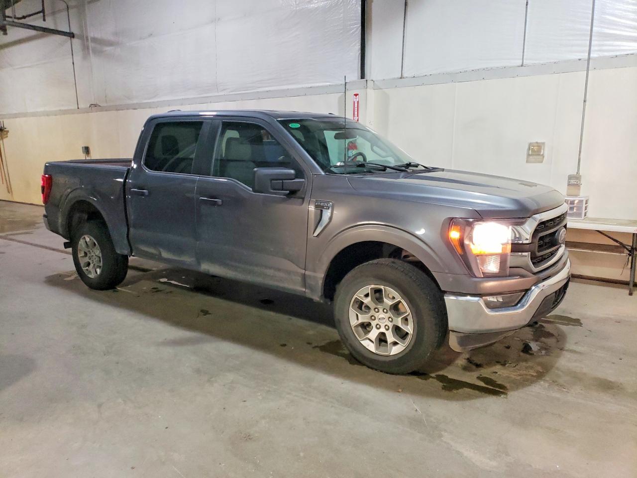 2023 Ford F150 Supercrew Gray vin: 1FTFW1E84PFB69989