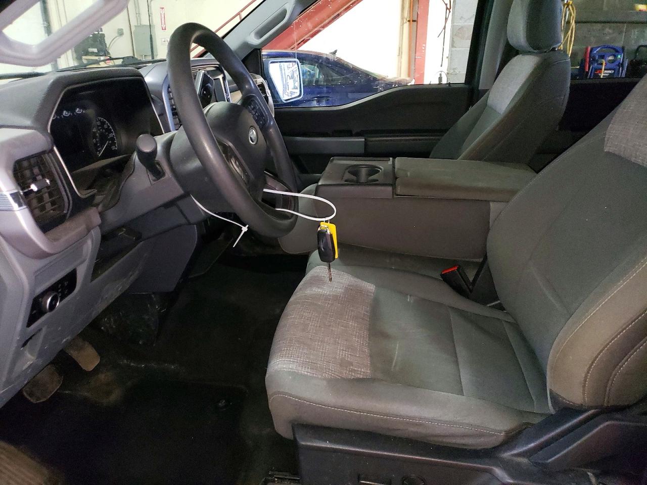 2023 Ford F150 Supercrew Gray vin: 1FTFW1E84PFB69989