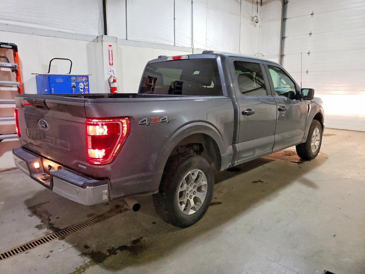 2023 Ford F150 Supercrew Gray vin: 1FTFW1E84PFB69989