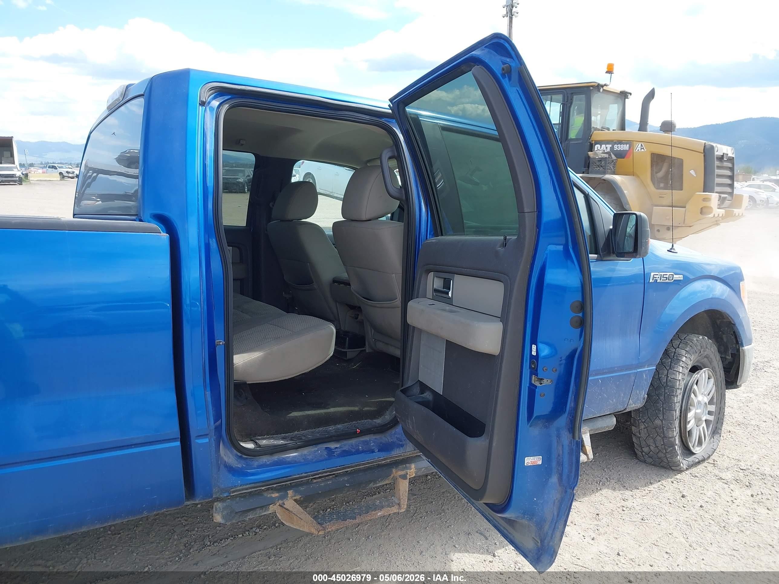 2010 Ford F-150 Xlt Blue vin: 1FTFW1E85AFC36400