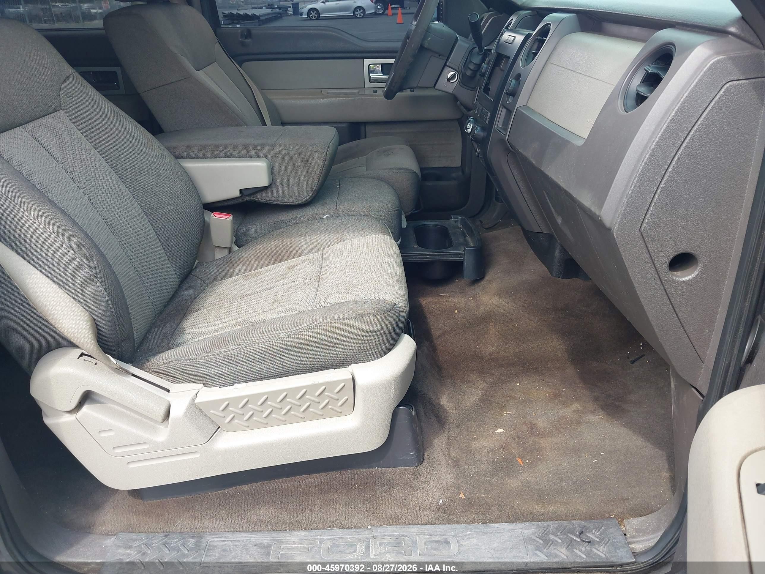 2010 Ford F-150 Xl Gray vin: 1FTFW1E85AFC55836