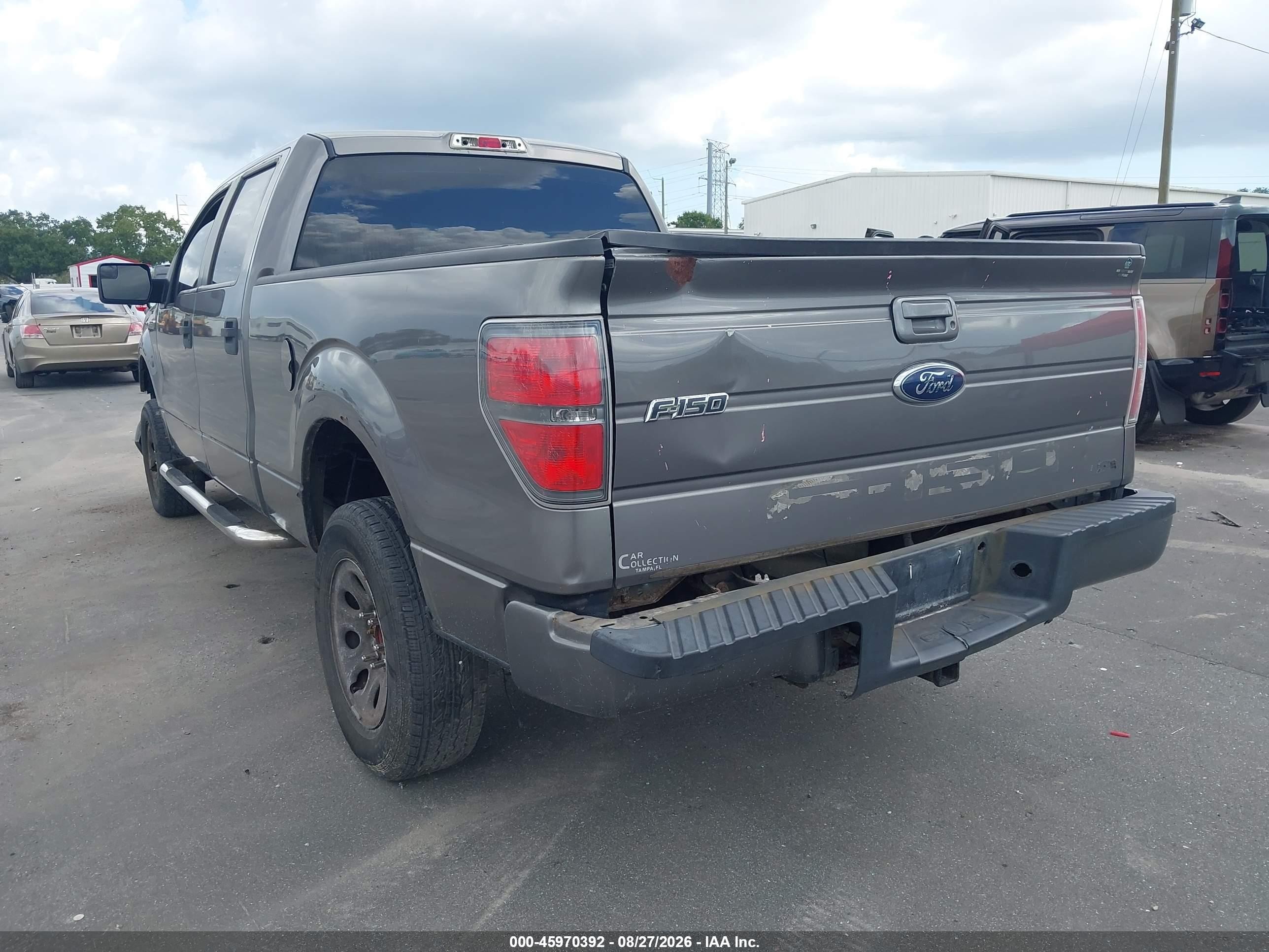 2010 Ford F-150 Xl Gray vin: 1FTFW1E85AFC55836