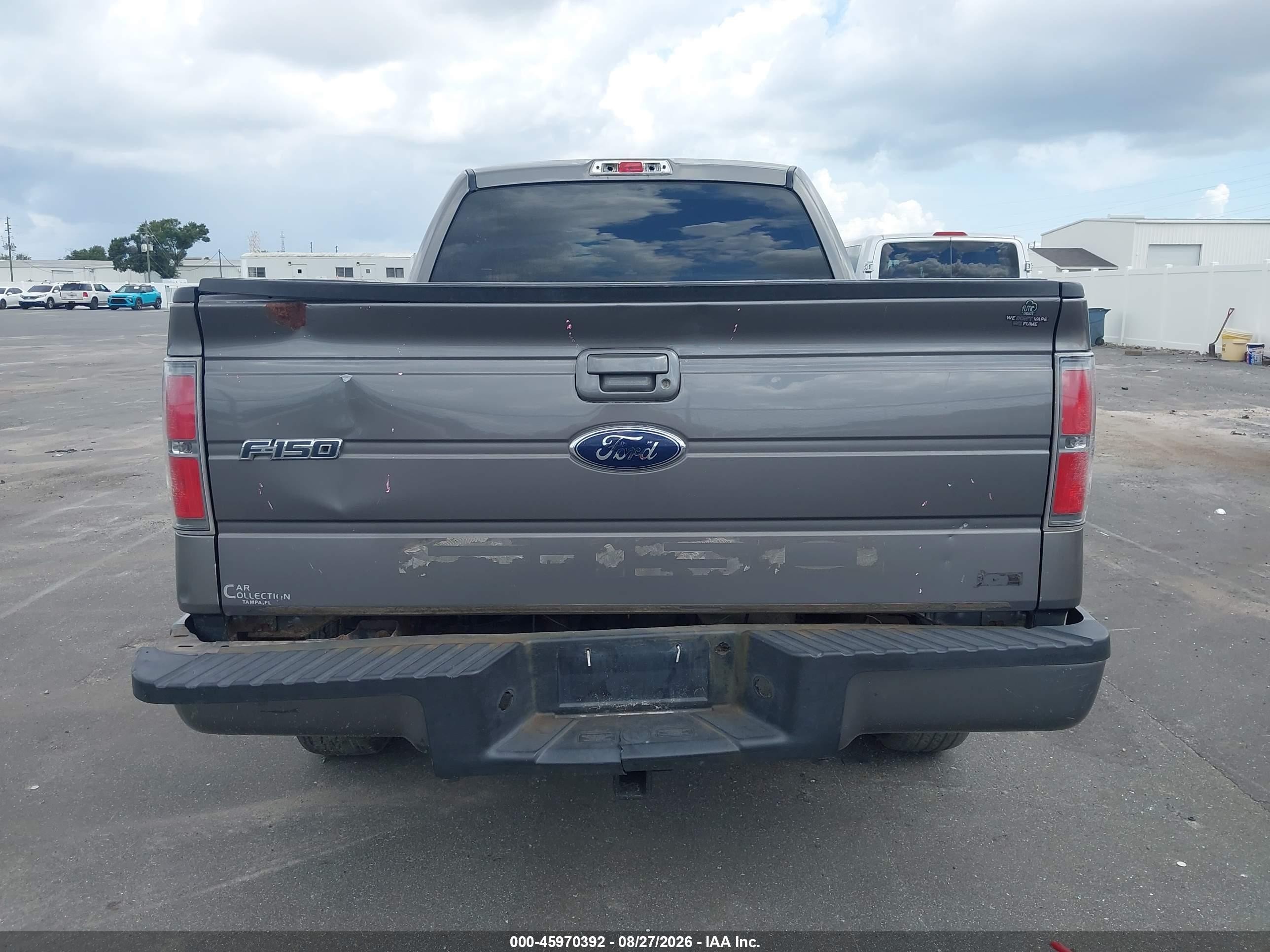 2010 Ford F-150 Xl Gray vin: 1FTFW1E85AFC55836