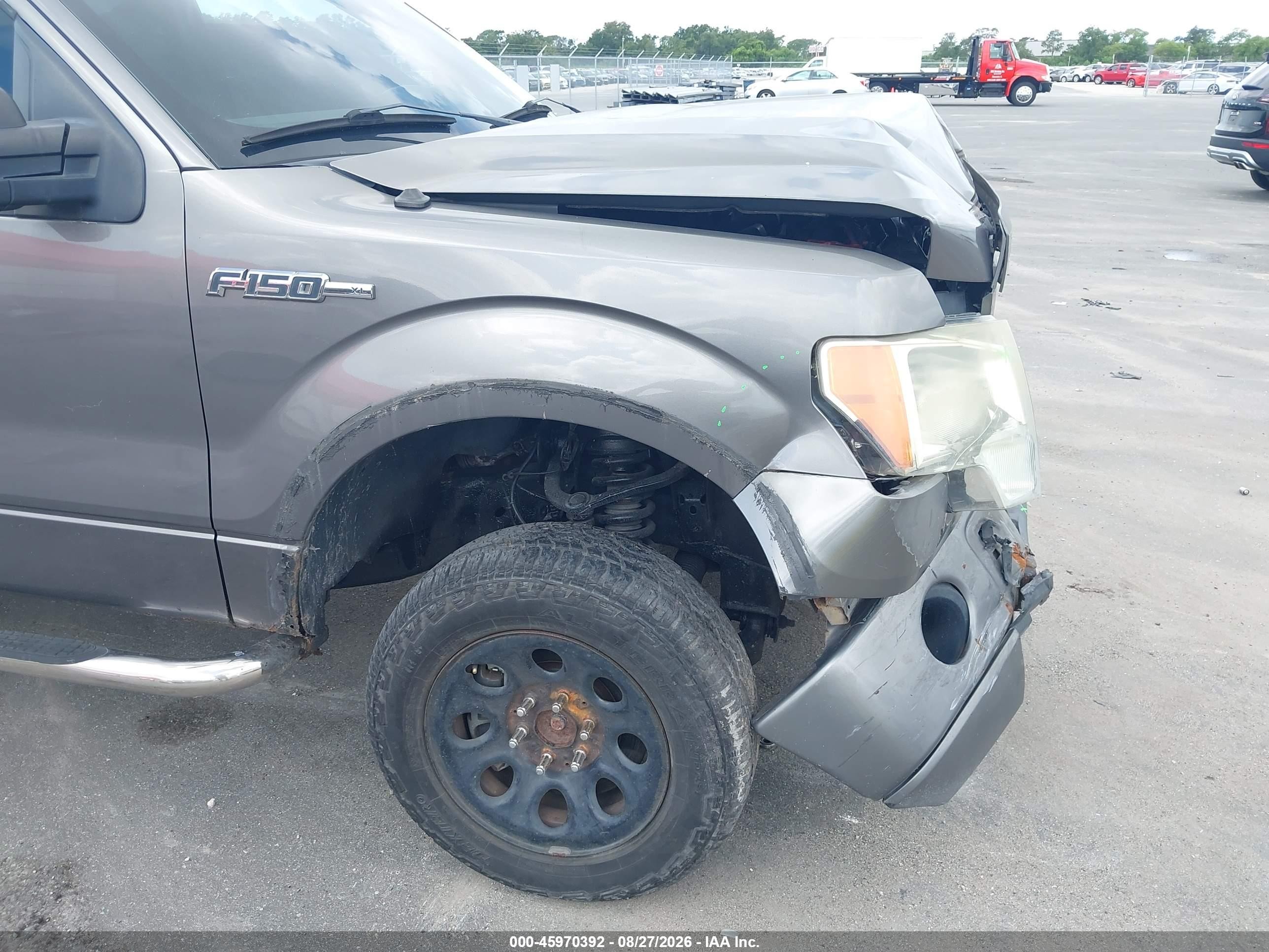 2010 Ford F-150 Xl Gray vin: 1FTFW1E85AFC55836