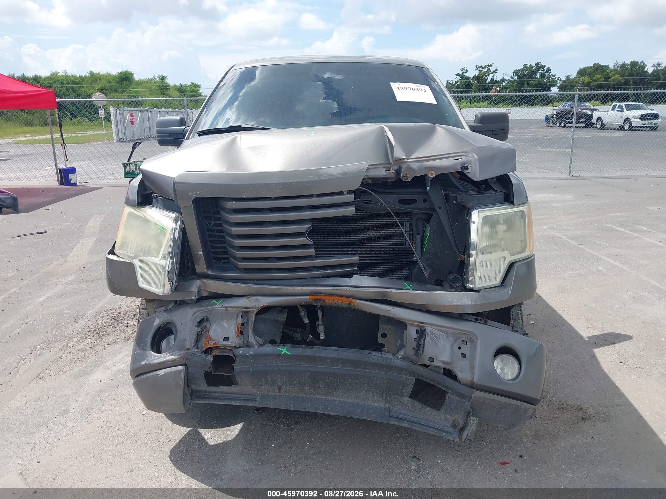 2010 Ford F-150 Xl Gray vin: 1FTFW1E85AFC55836