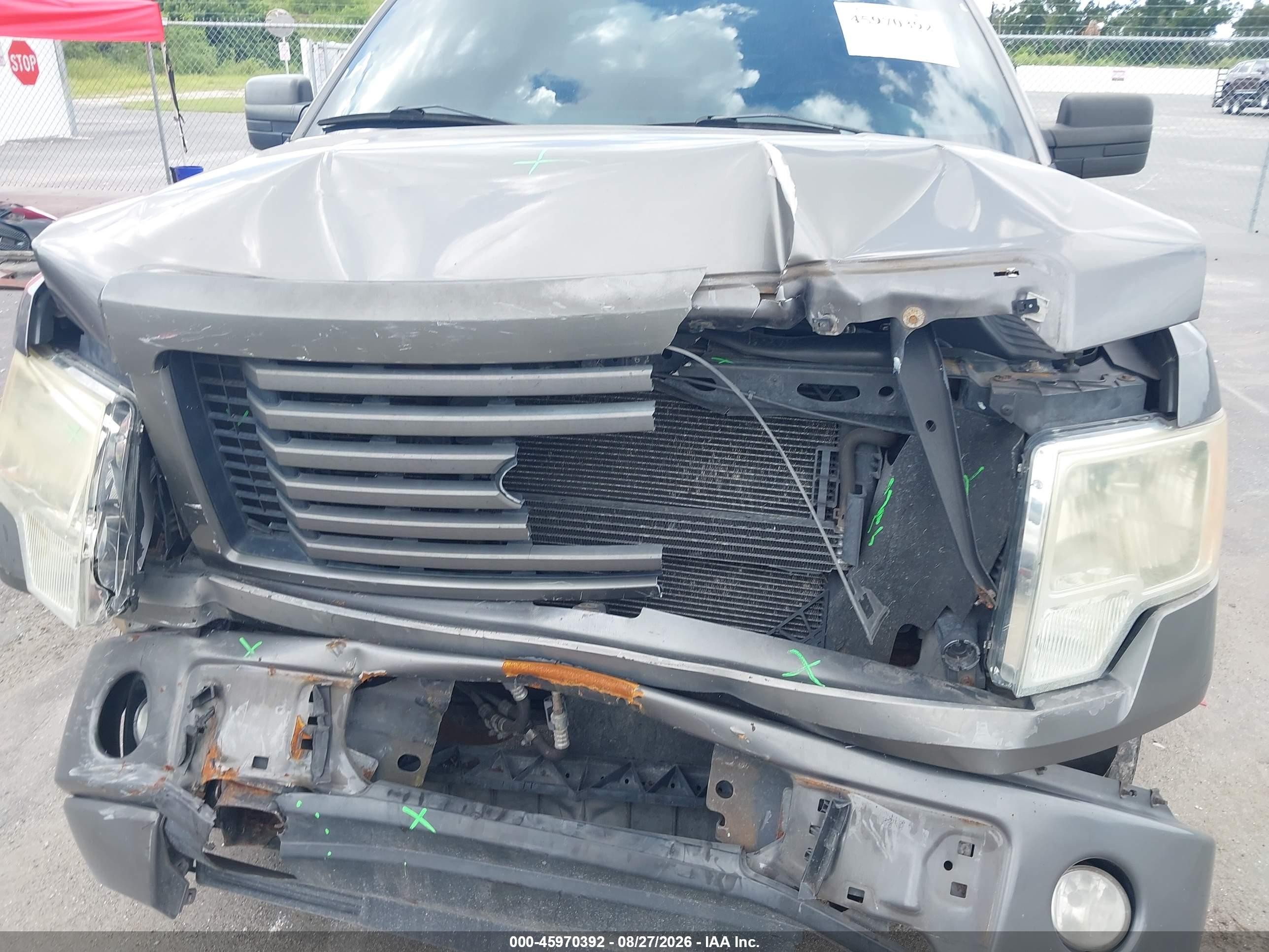 2010 Ford F-150 Xl Gray vin: 1FTFW1E85AFC55836