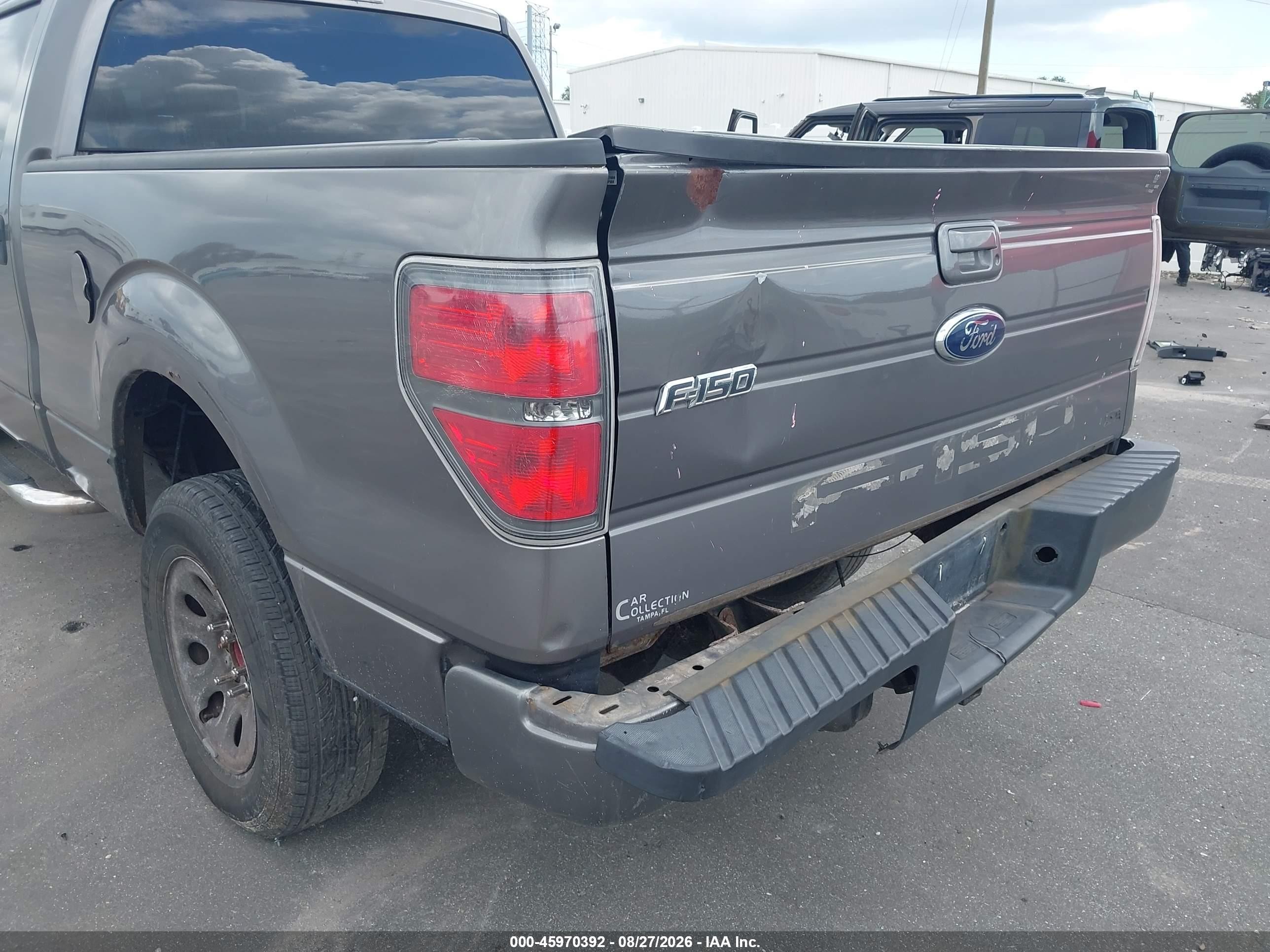 2010 Ford F-150 Xl Gray vin: 1FTFW1E85AFC55836