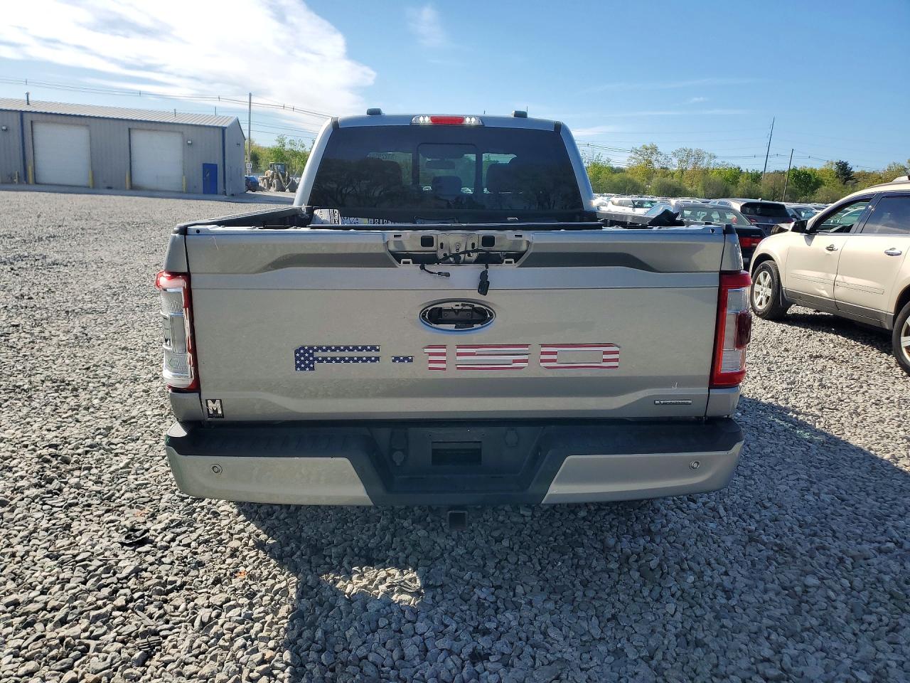 2021 Ford F150 Supercrew Silver vin: 1FTFW1E85MKD50635
