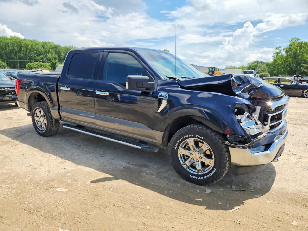 2021 Ford F150 Supercrew Black vin: 1FTFW1E85MKD89015