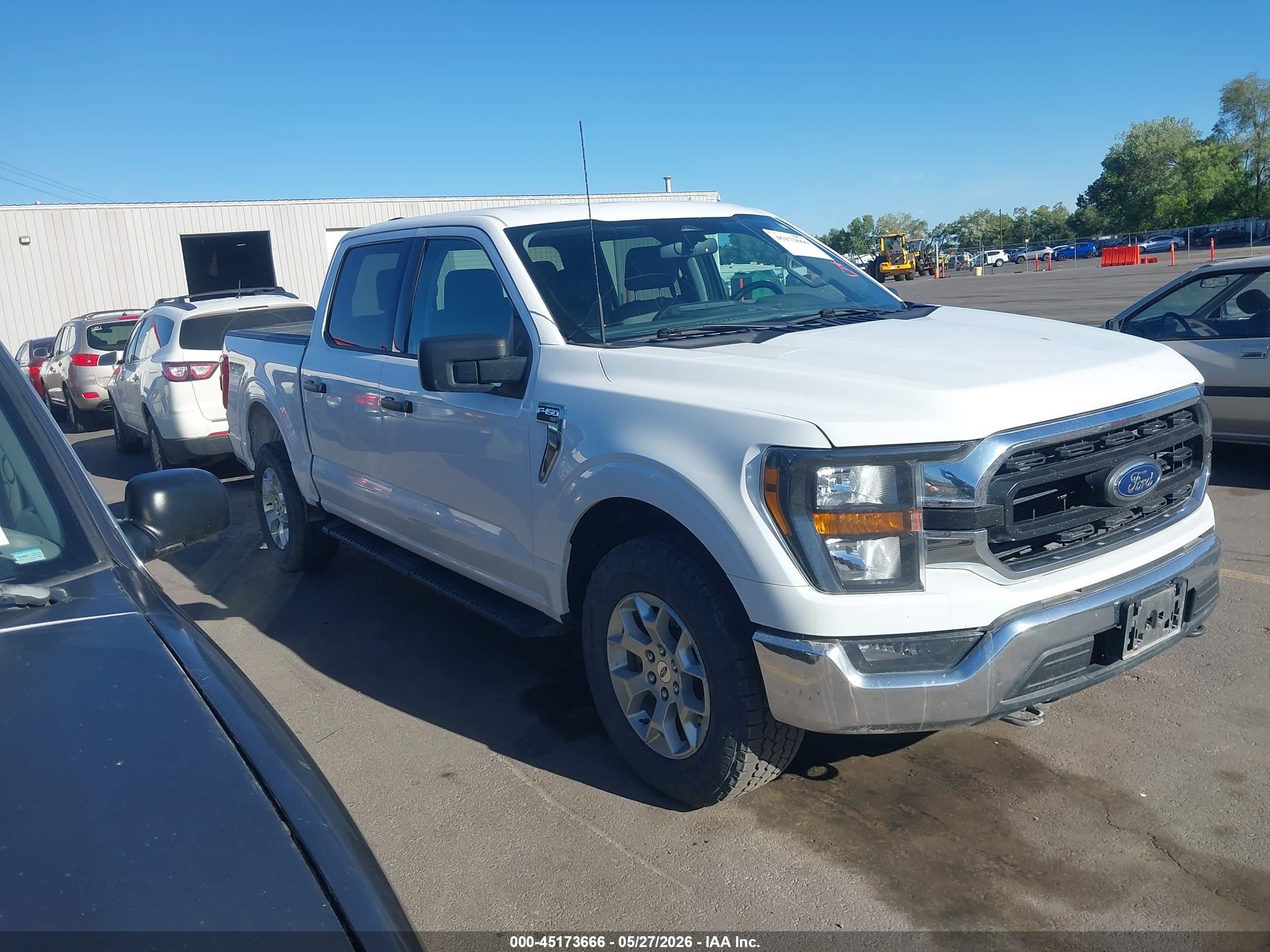 2023 Ford F-150 Xlt Белый vin: 1FTFW1E85PKD36299